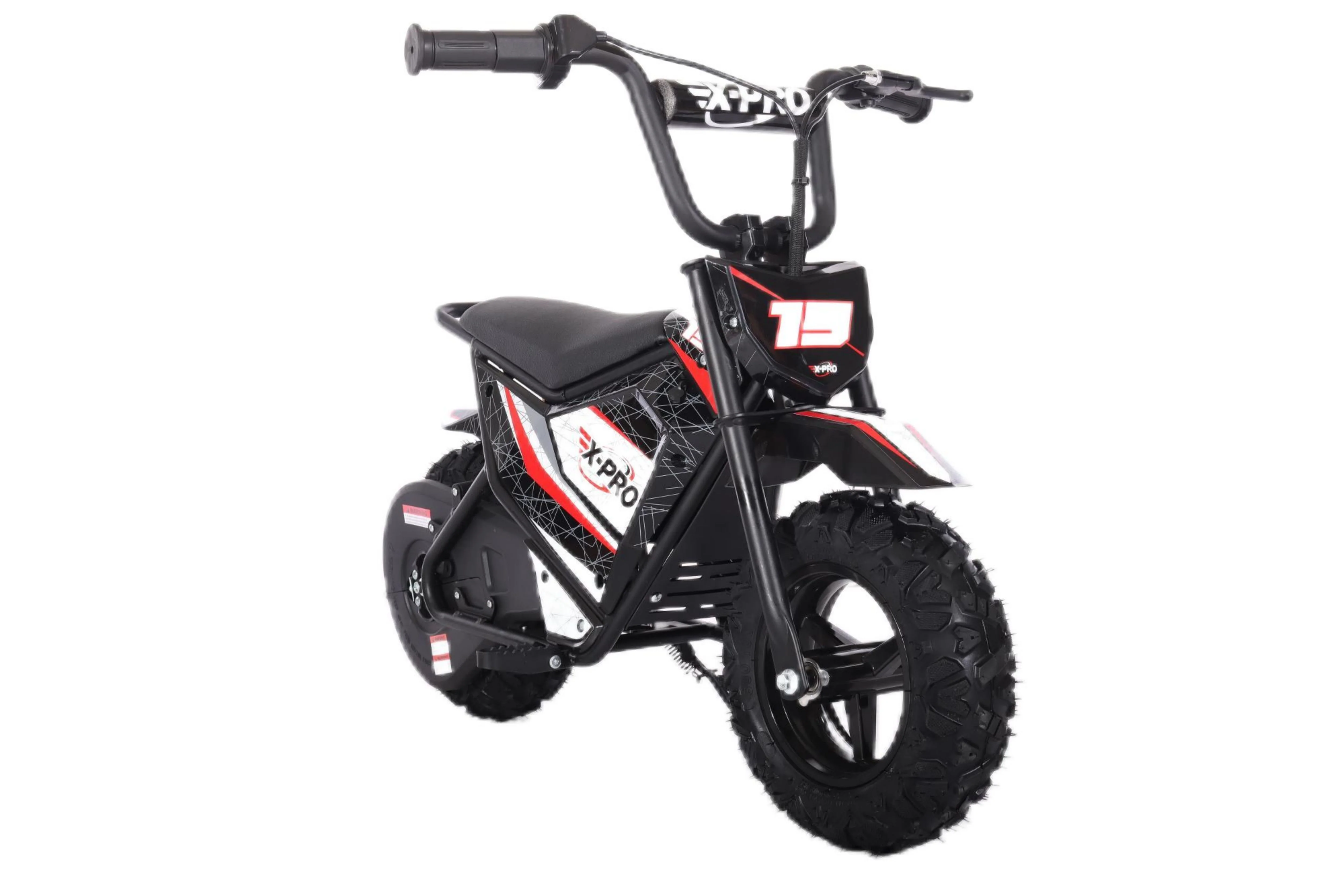 Free Shipping! X-PRO XP250E 250W 24V Electric Dirt Bike with Chain Drive! 6.5in Wheels! Rear Disc Brakes! - Image 19