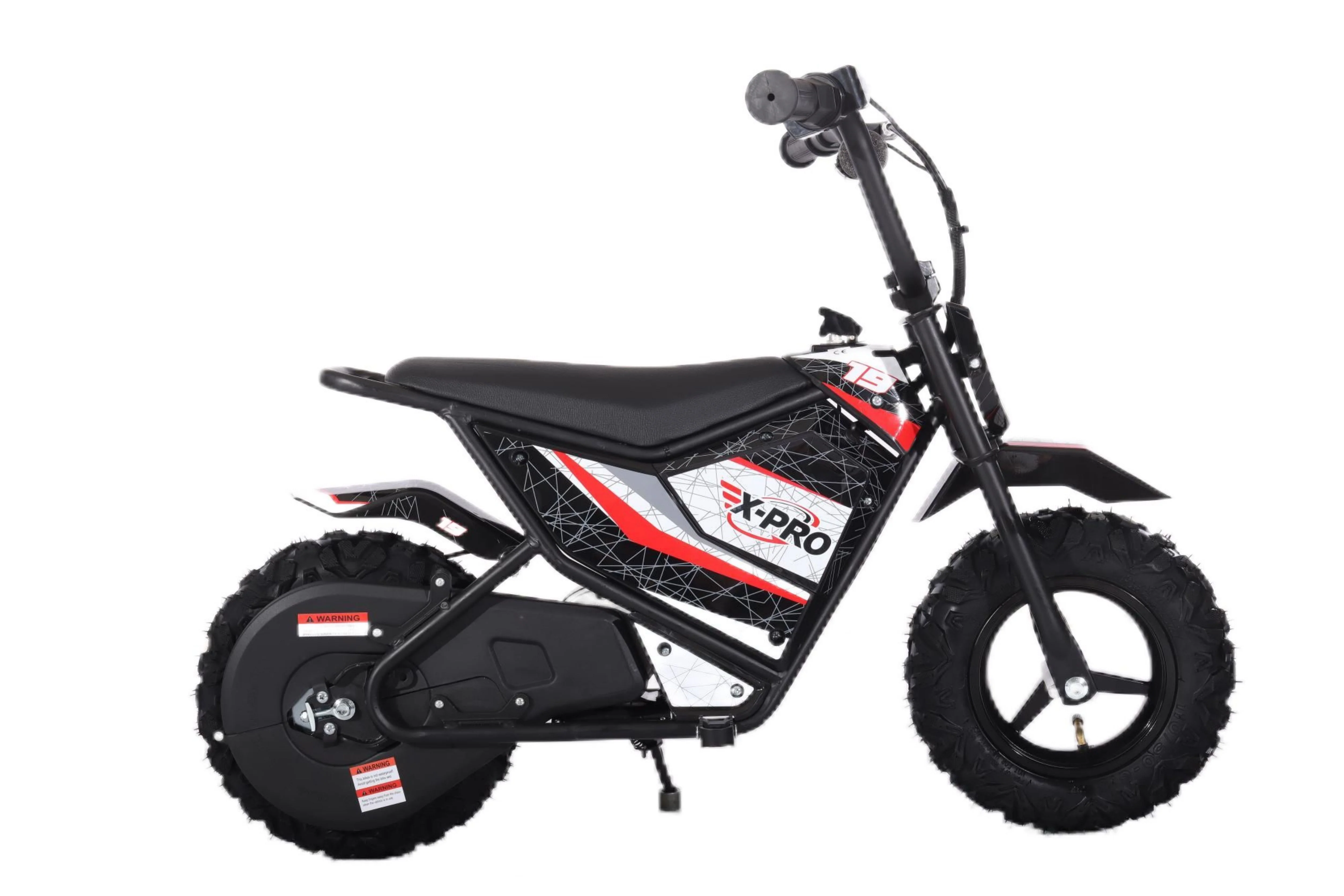 Free Shipping! X-PRO XP250E 250W 24V Electric Dirt Bike with Chain Drive! 6.5in Wheels! Rear Disc Brakes! - Image 20