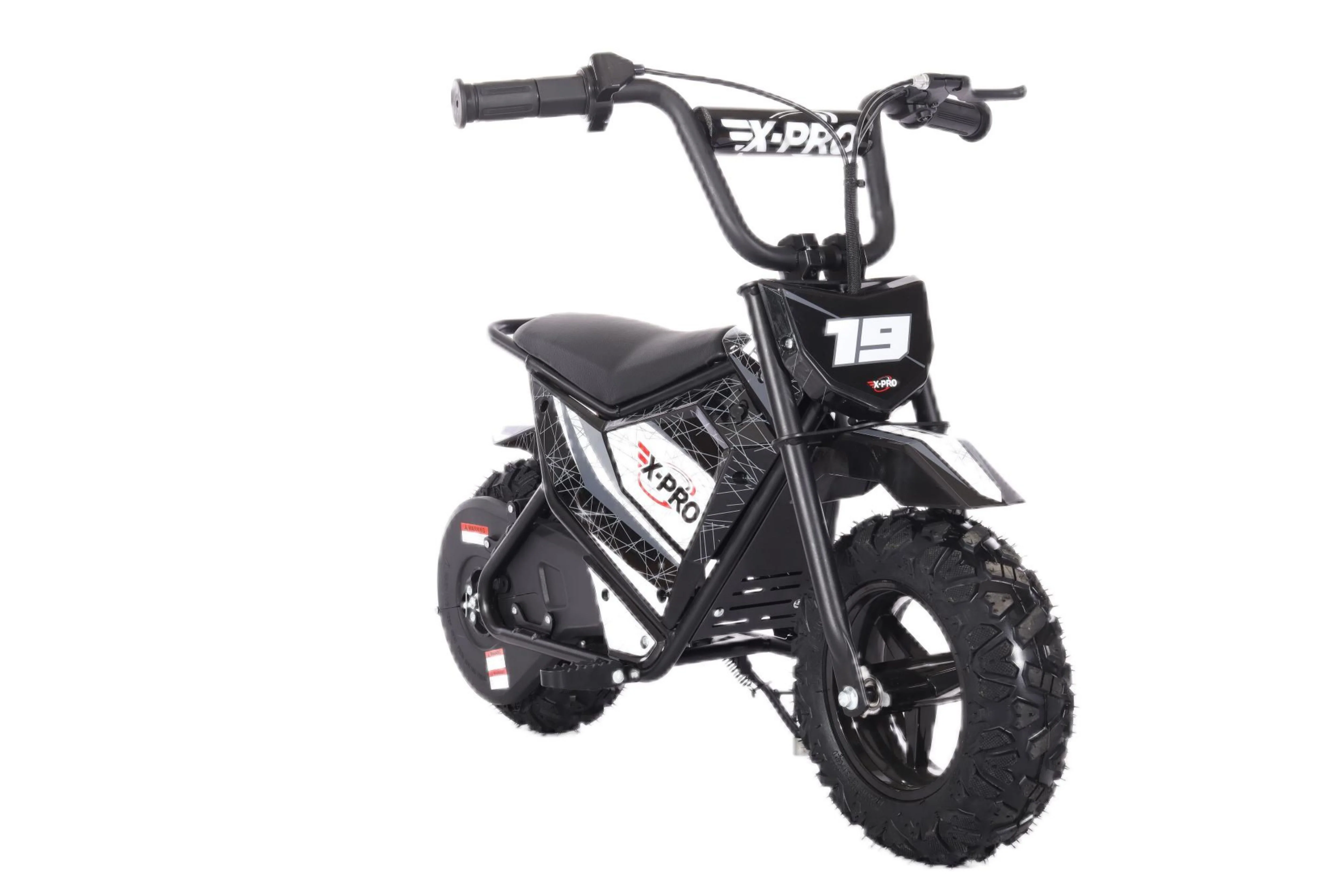 Free Shipping! X-PRO XP250E 250W 24V Electric Dirt Bike with Chain Drive! 6.5in Wheels! Rear Disc Brakes! - Image 3