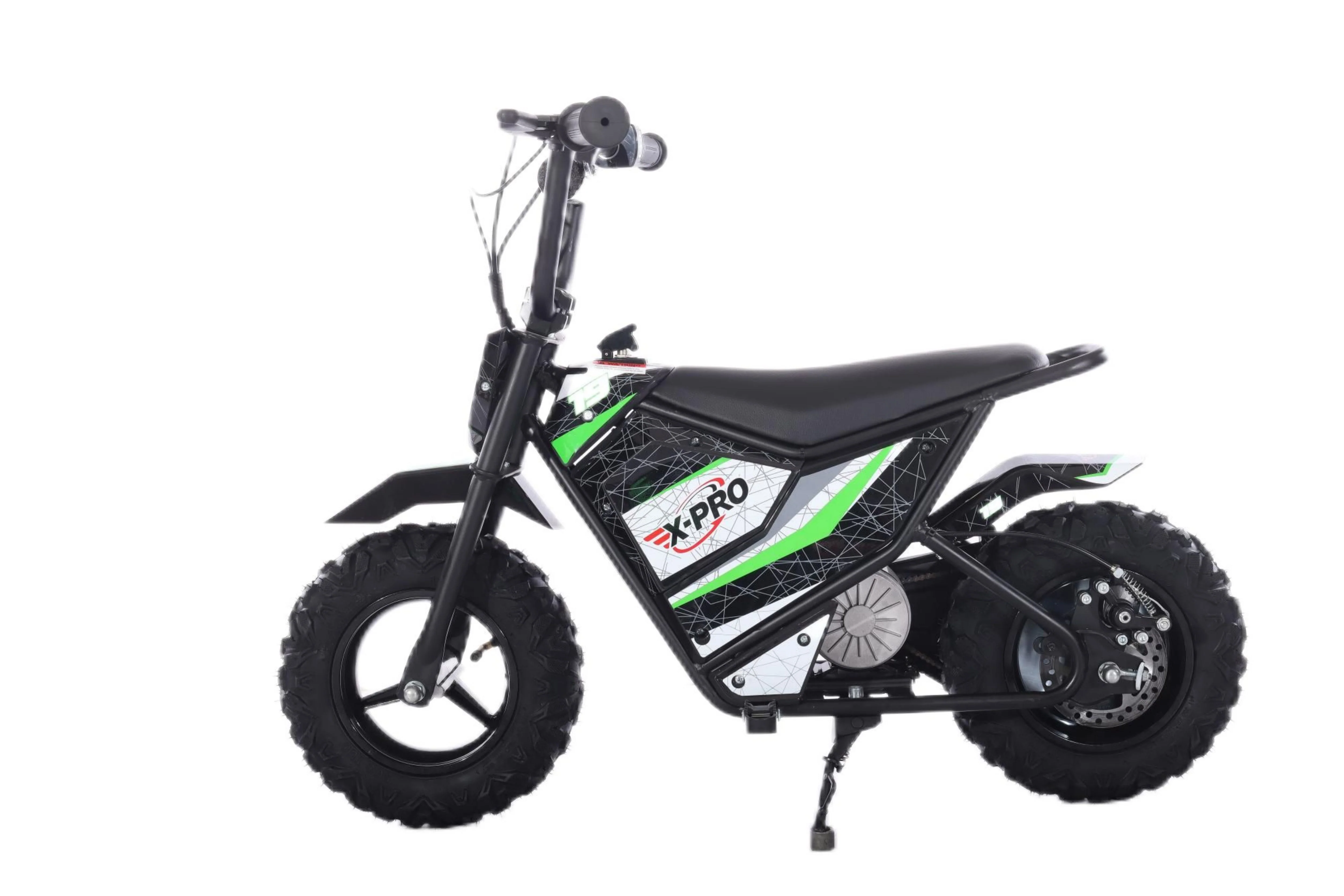 Free Shipping! X-PRO XP250E 250W 24V Electric Dirt Bike with Chain Drive! 6.5in Wheels! Rear Disc Brakes! - Image 39