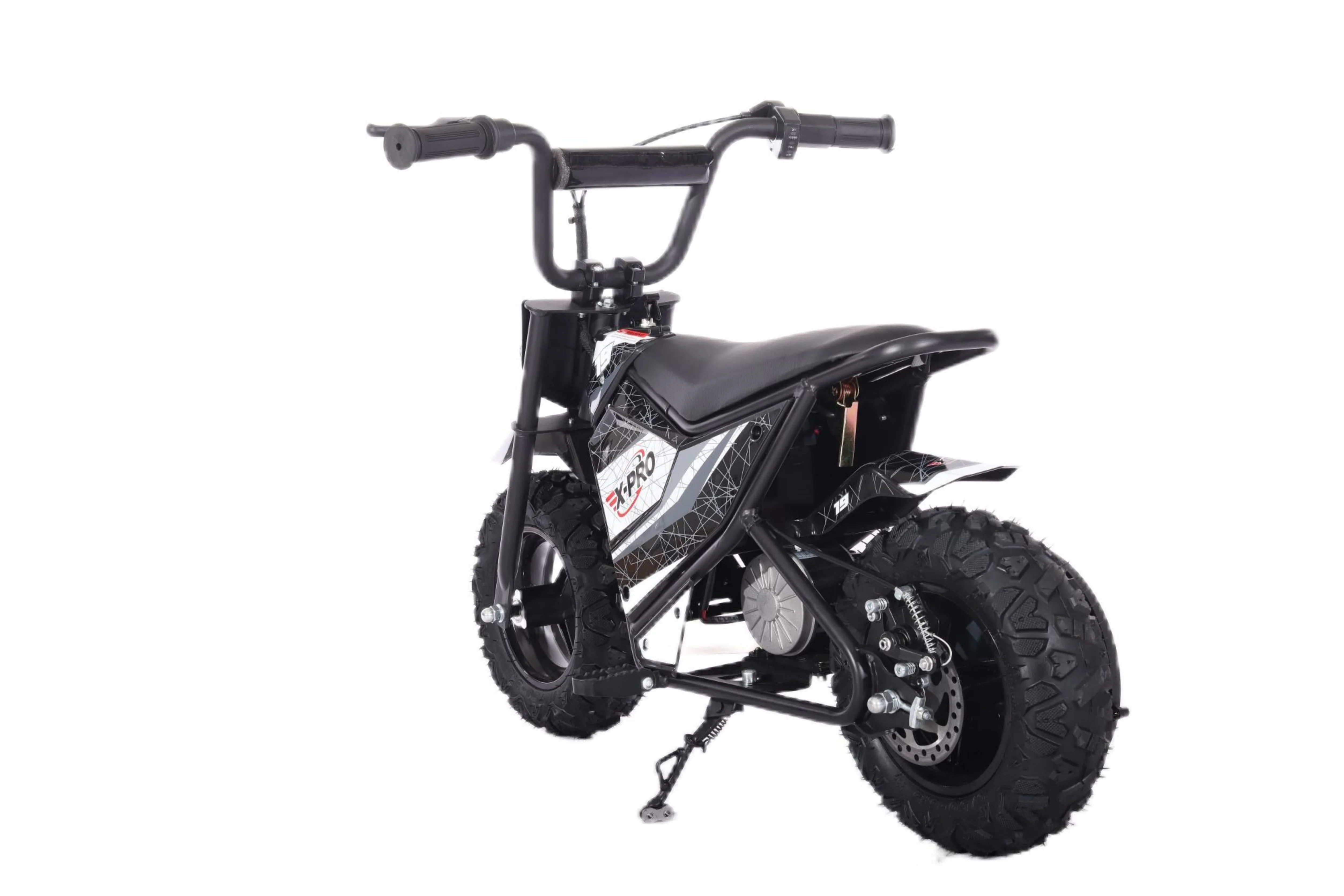 Free Shipping! X-PRO XP250E 250W 24V Electric Dirt Bike with Chain Drive! 6.5in Wheels! Rear Disc Brakes! - Image 7