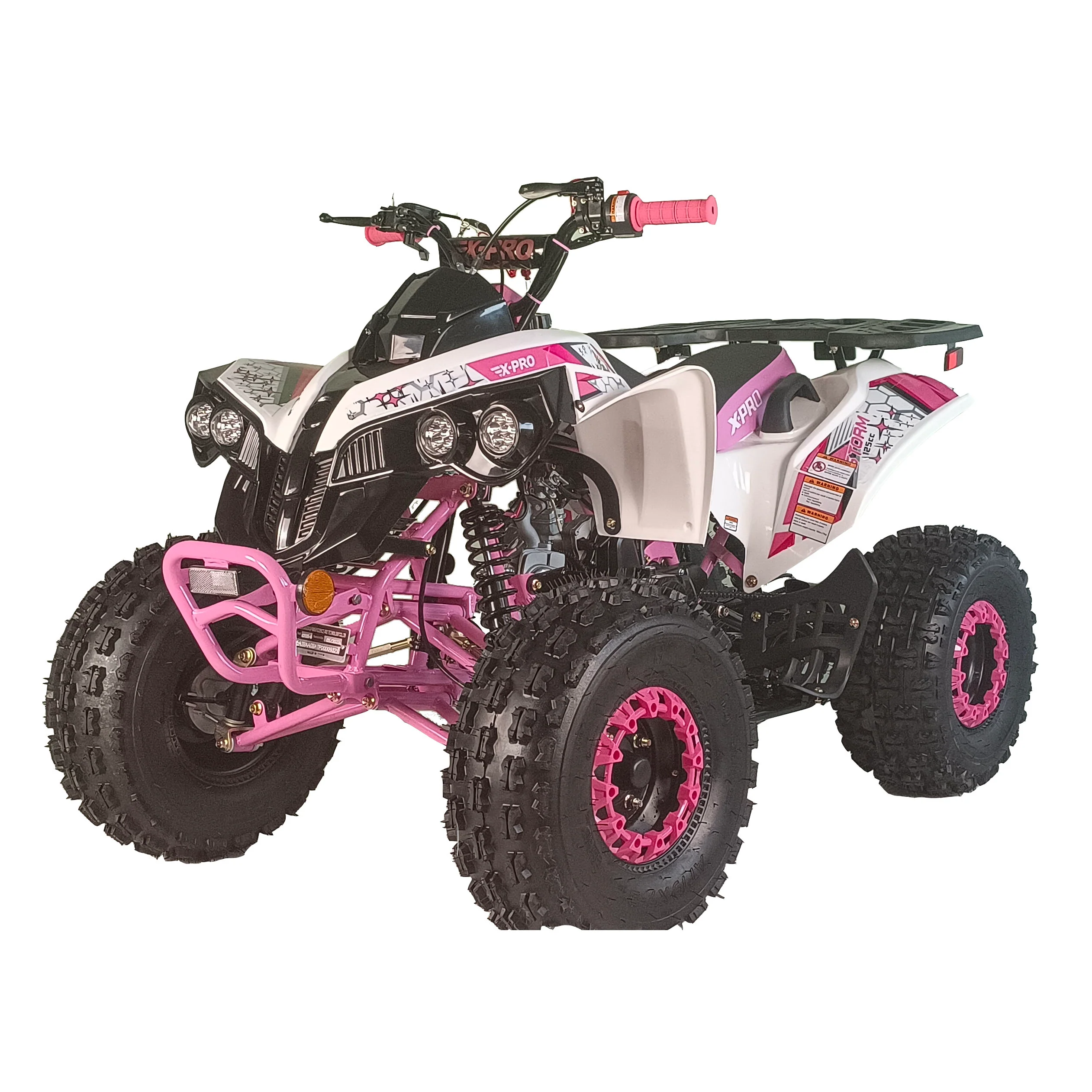 Free Shipping! X-PRO Storm 125cc ATV with Automatic Transmission w/Reverse, LED Headlights, Electric Start, Big 19in/18in Tires! - Image 24