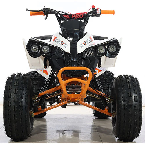 Free Shipping! X-PRO Storm 125cc ATV with Automatic Transmission w/Reverse, LED Headlights, Electric Start, Big 19in/18in Tires! - Image 9