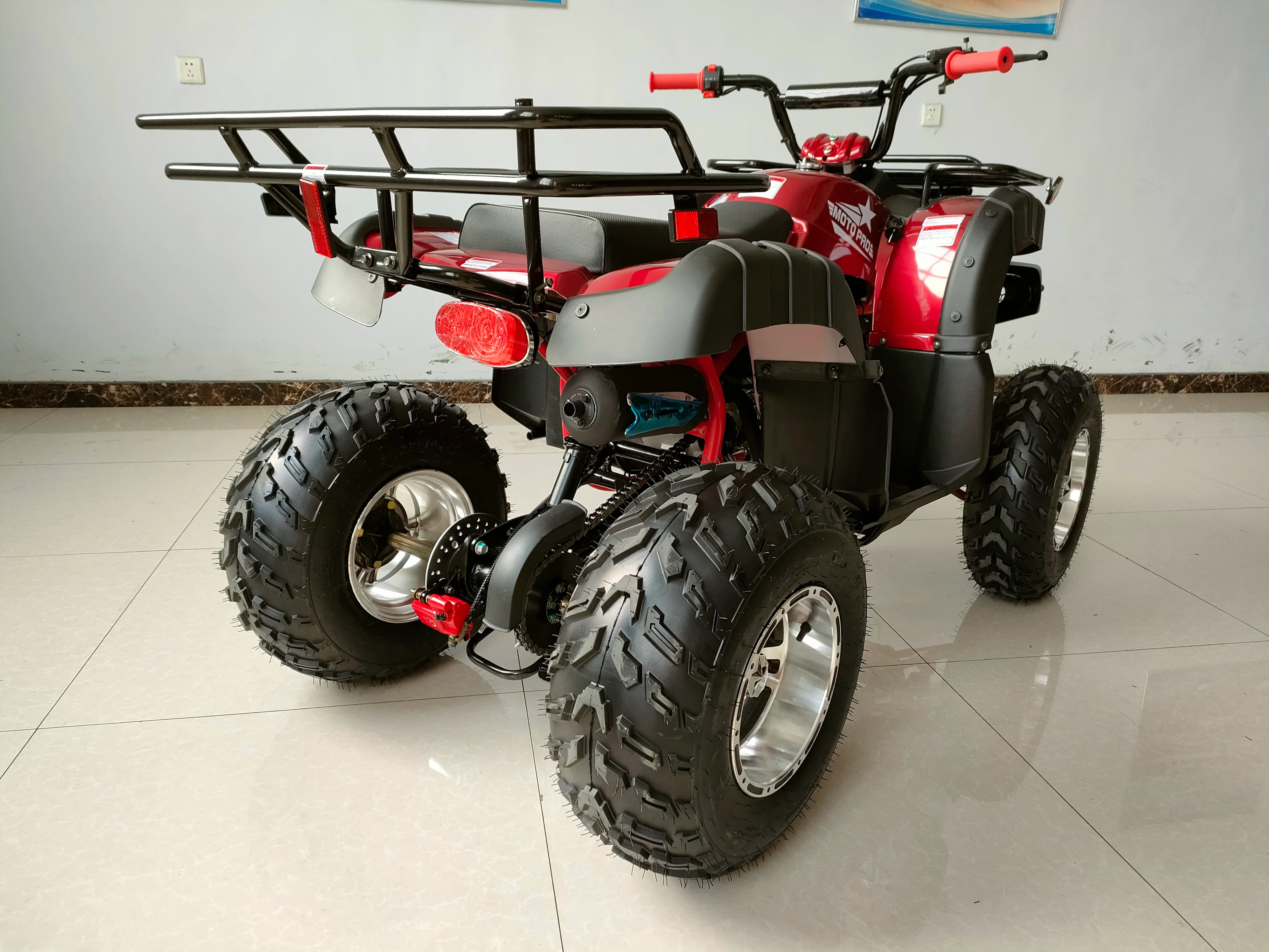 Free Shipping! X-PRO Jaguar 200 Utility ATV with Automatic Transmission w/Reverse, LED Headlight, Big 23in/22in Aluminium Rim Wheels! - Image 12
