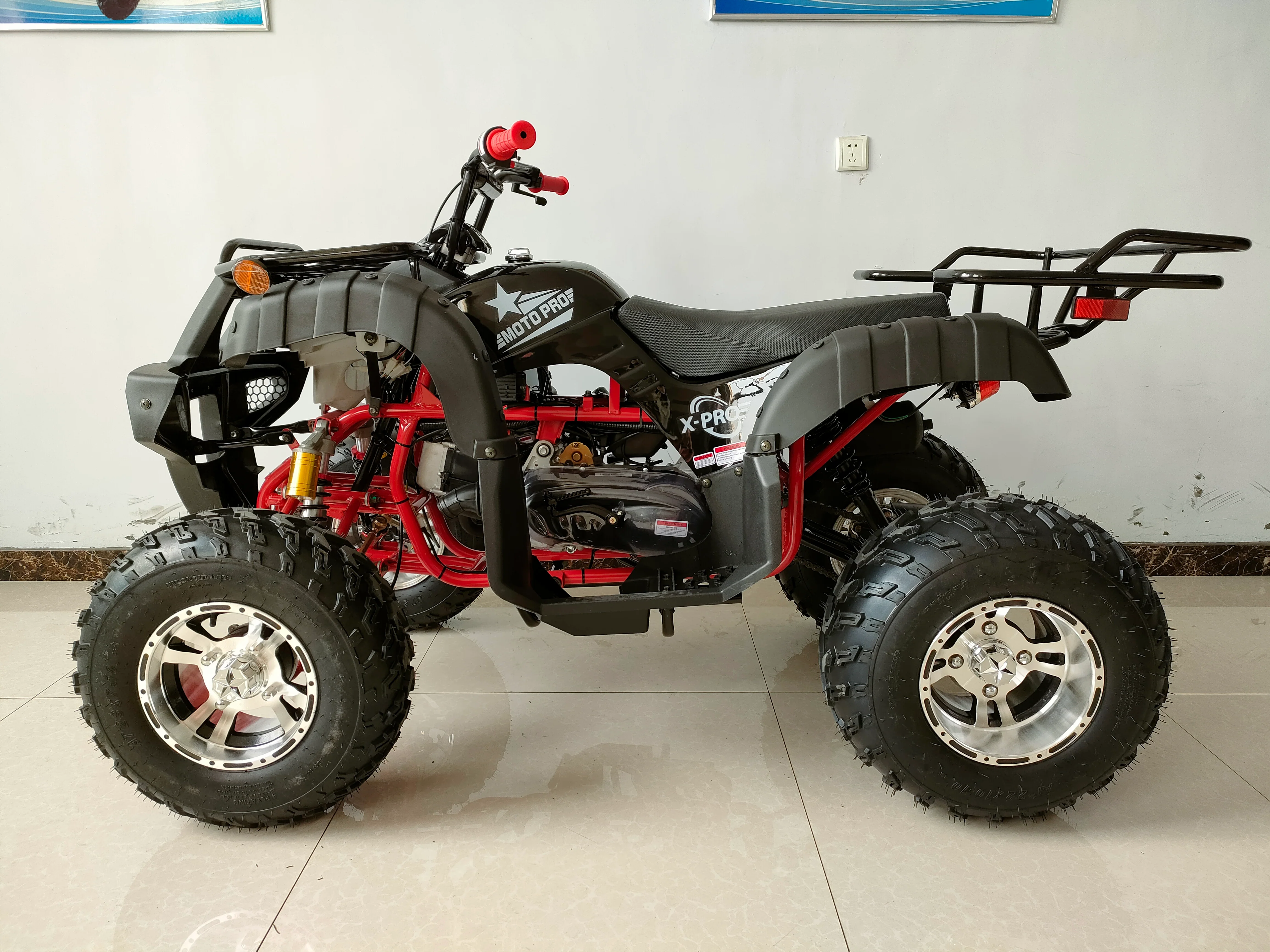 Free Shipping! X-PRO Jaguar 200 Utility ATV with Automatic Transmission w/Reverse, LED Headlight, Big 23in/22in Aluminium Rim Wheels! - Image 8