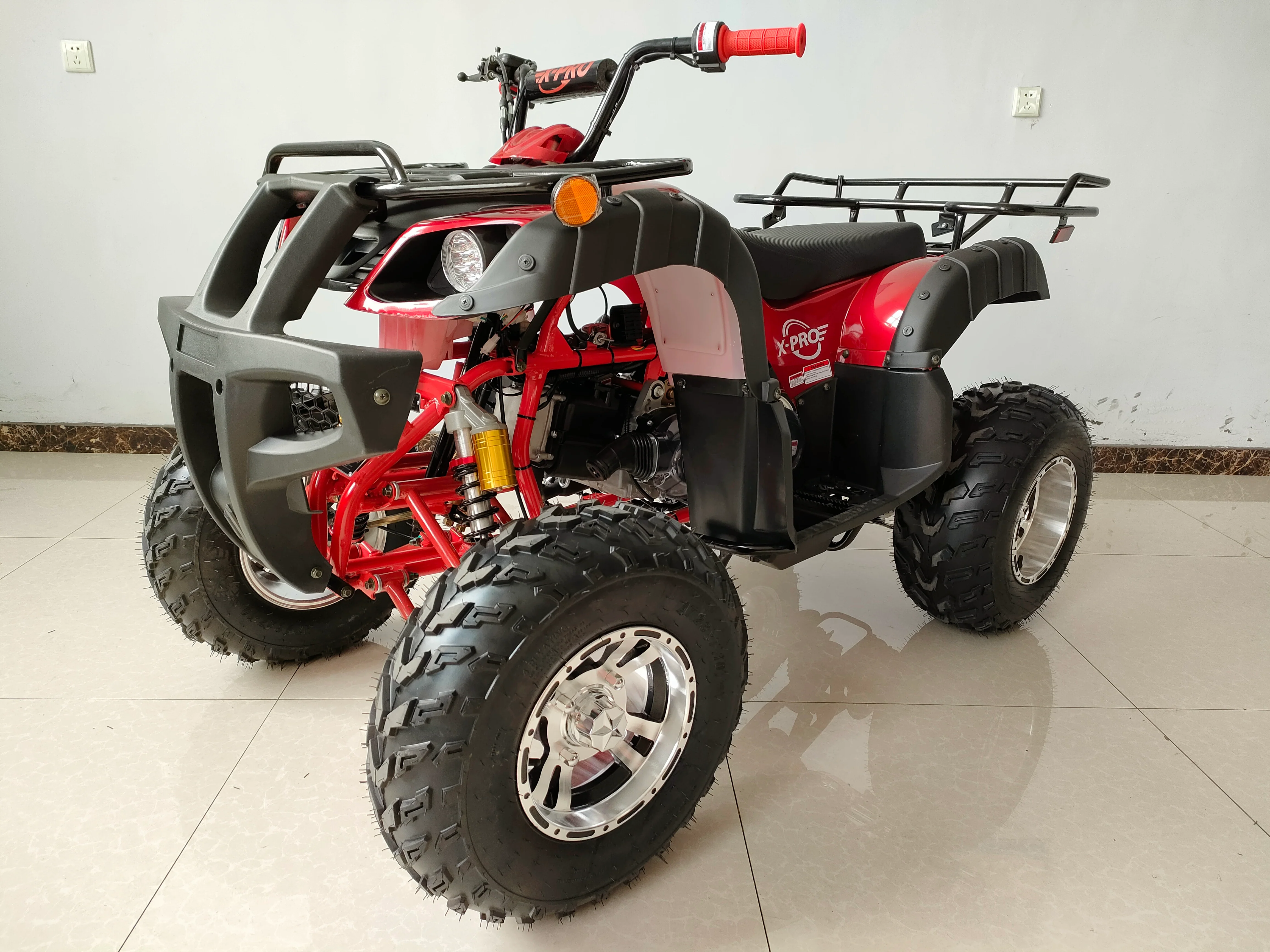 Free Shipping! X-PRO Jaguar 200 Utility ATV with Automatic Transmission w/Reverse, LED Headlight, Big 23in/22in Aluminium Rim Wheels! - Image 9