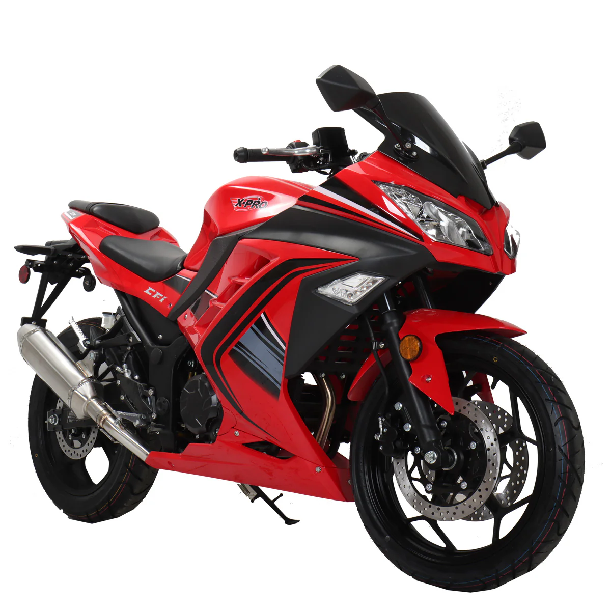 Free Shipping! X-PRO Roaster 250 Electronic Fuel Injection Street Motorcycle with 6-Speed Manual Transmission, Electric Start! 17in Wheels! Assembled In Crate! - Image 11