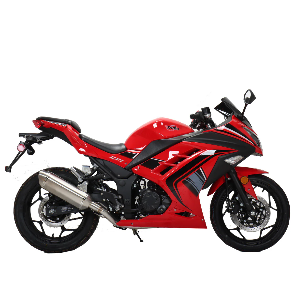 Free Shipping! X-PRO Roaster 250 Electronic Fuel Injection Street Motorcycle with 6-Speed Manual Transmission, Electric Start! 17in Wheels! Assembled In Crate! - Image 12