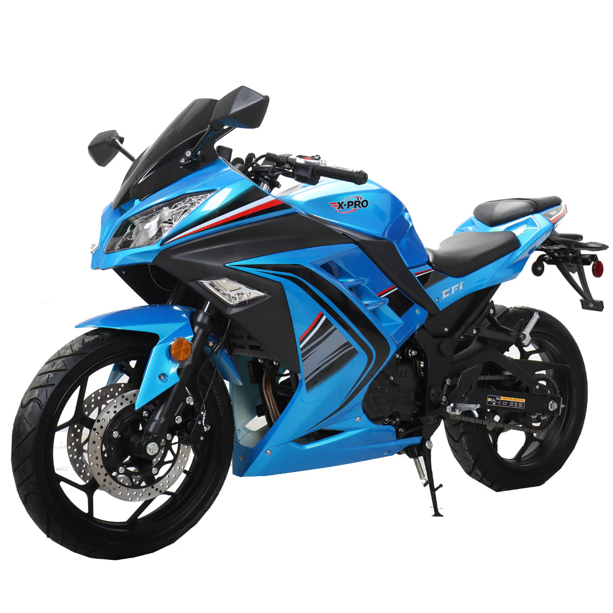 Free Shipping! X-PRO Roaster 250 Electronic Fuel Injection Street Motorcycle with 6-Speed Manual Transmission, Electric Start! 17in Wheels! Assembled In Crate! - Image 13