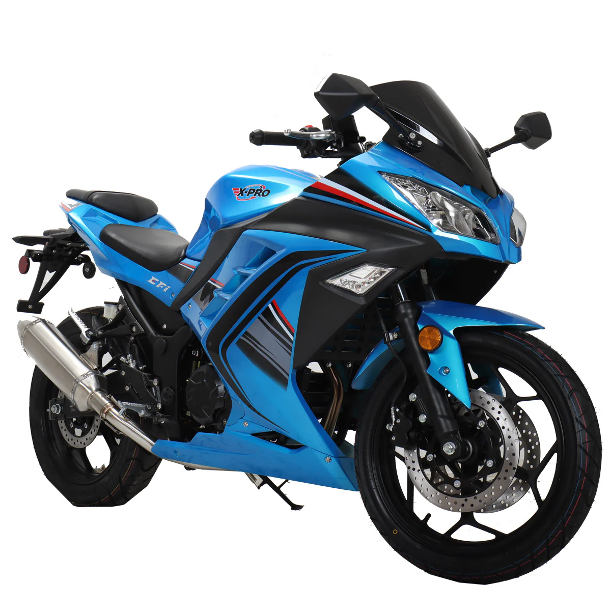 Free Shipping! X-PRO Roaster 250 Electronic Fuel Injection Street Motorcycle with 6-Speed Manual Transmission, Electric Start! 17in Wheels! Assembled In Crate! - Image 15