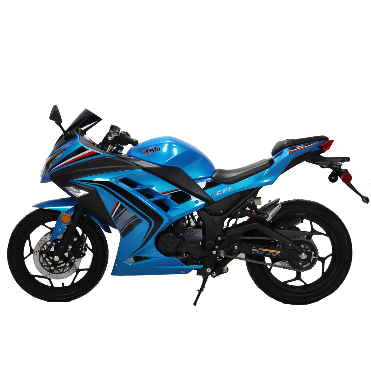 Free Shipping! X-PRO Roaster 250 Electronic Fuel Injection Street Motorcycle with 6-Speed Manual Transmission, Electric Start! 17in Wheels! Assembled In Crate! - Image 16