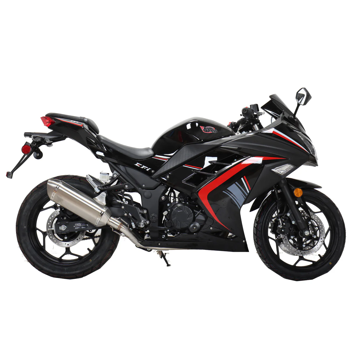 Free Shipping! X-PRO Roaster 250 Electronic Fuel Injection Street Motorcycle with 6-Speed Manual Transmission, Electric Start! 17in Wheels! Assembled In Crate! - Image 4