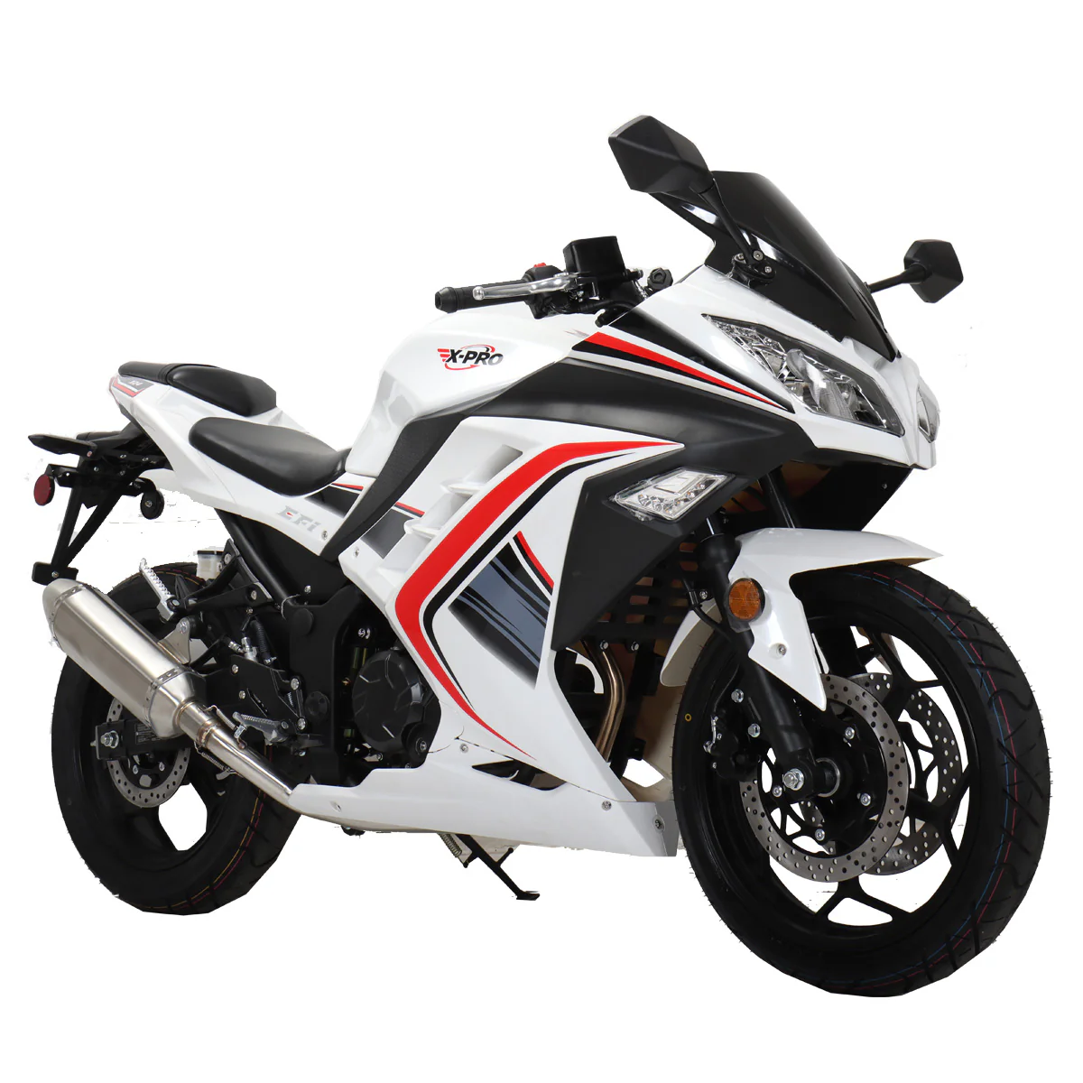 Free Shipping! X-PRO Roaster 250 Electronic Fuel Injection Street Motorcycle with 6-Speed Manual Transmission, Electric Start! 17in Wheels! Assembled In Crate! - Image 7