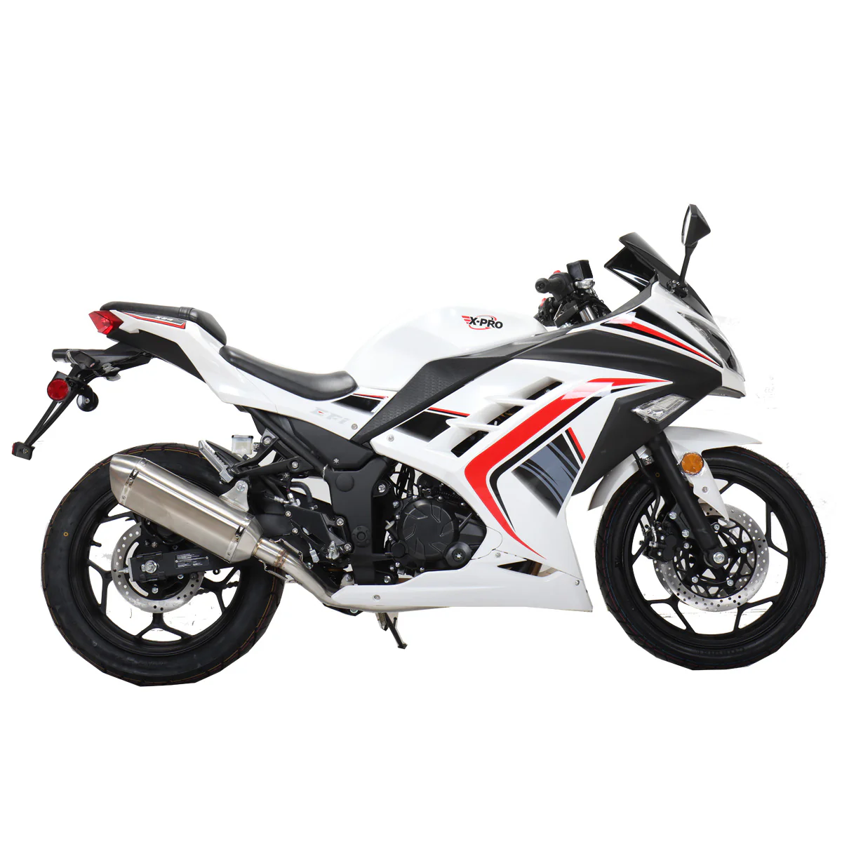 Free Shipping! X-PRO Roaster 250 Electronic Fuel Injection Street Motorcycle with 6-Speed Manual Transmission, Electric Start! 17in Wheels! Assembled In Crate! - Image 8