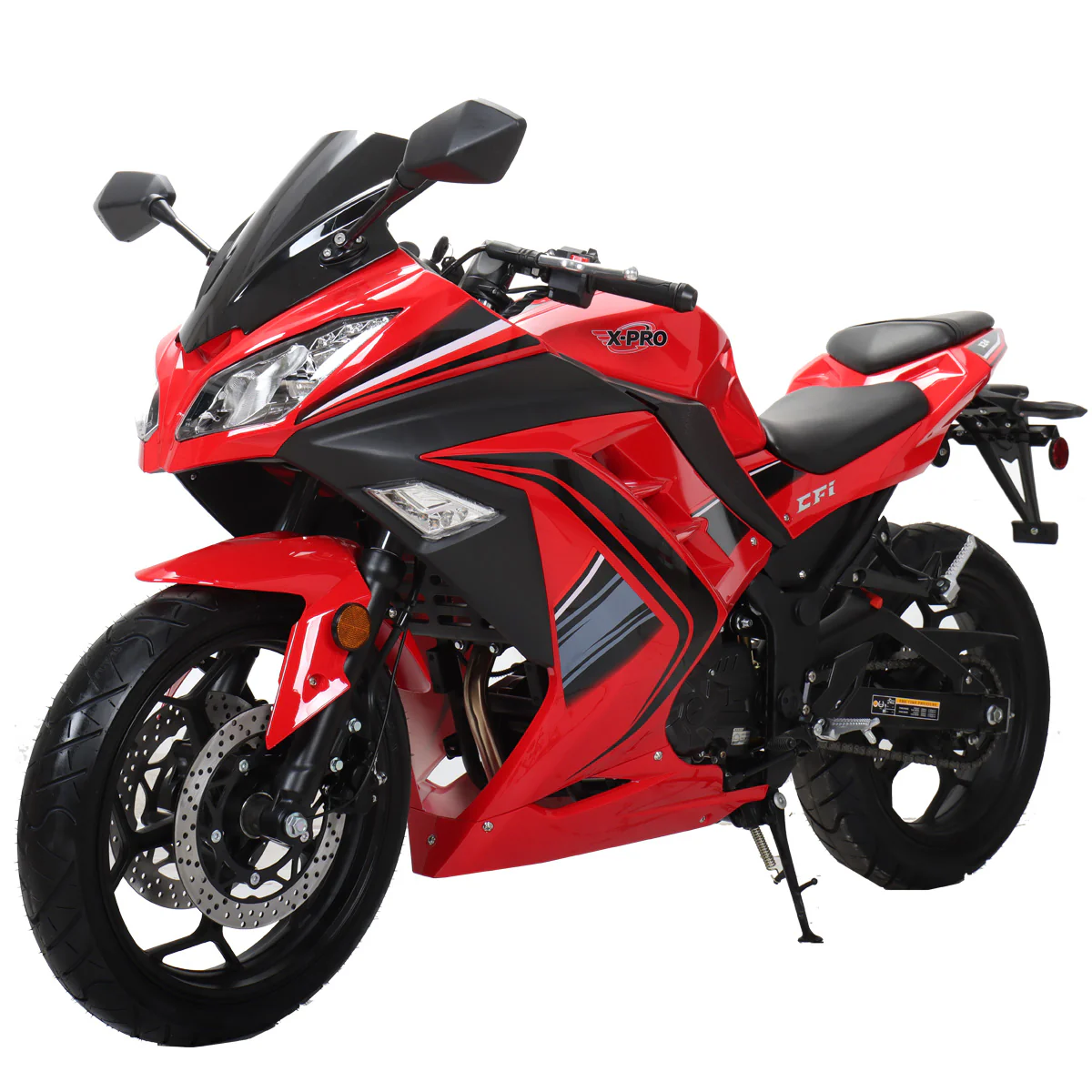 Free Shipping! X-PRO Roaster 250 Electronic Fuel Injection Street Motorcycle with 6-Speed Manual Transmission, Electric Start! 17in Wheels! Assembled In Crate! - Image 9