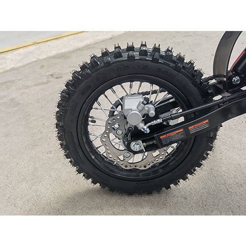 Free Shipping! X-PRO X27 125cc Dirt Bike with 4-Speed Semi-Automatic Transmission, Kick Start, Big 14in/12in Tires! Zongshen Brand Engine! - Image 17