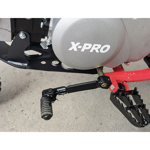 Free Shipping! X-PRO X27 125cc Dirt Bike with 4-Speed Semi-Automatic Transmission, Kick Start, Big 14in/12in Tires! Zongshen Brand Engine! - Image 7