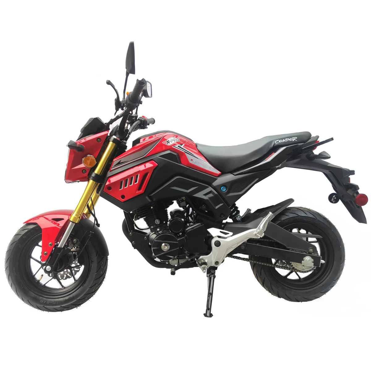 Free Shipping! X-PRO Condor150cc Street Motorcycle with 5-Speed Manual Transmission, Electric/Kick Start! 12in Wheels! - Image 15