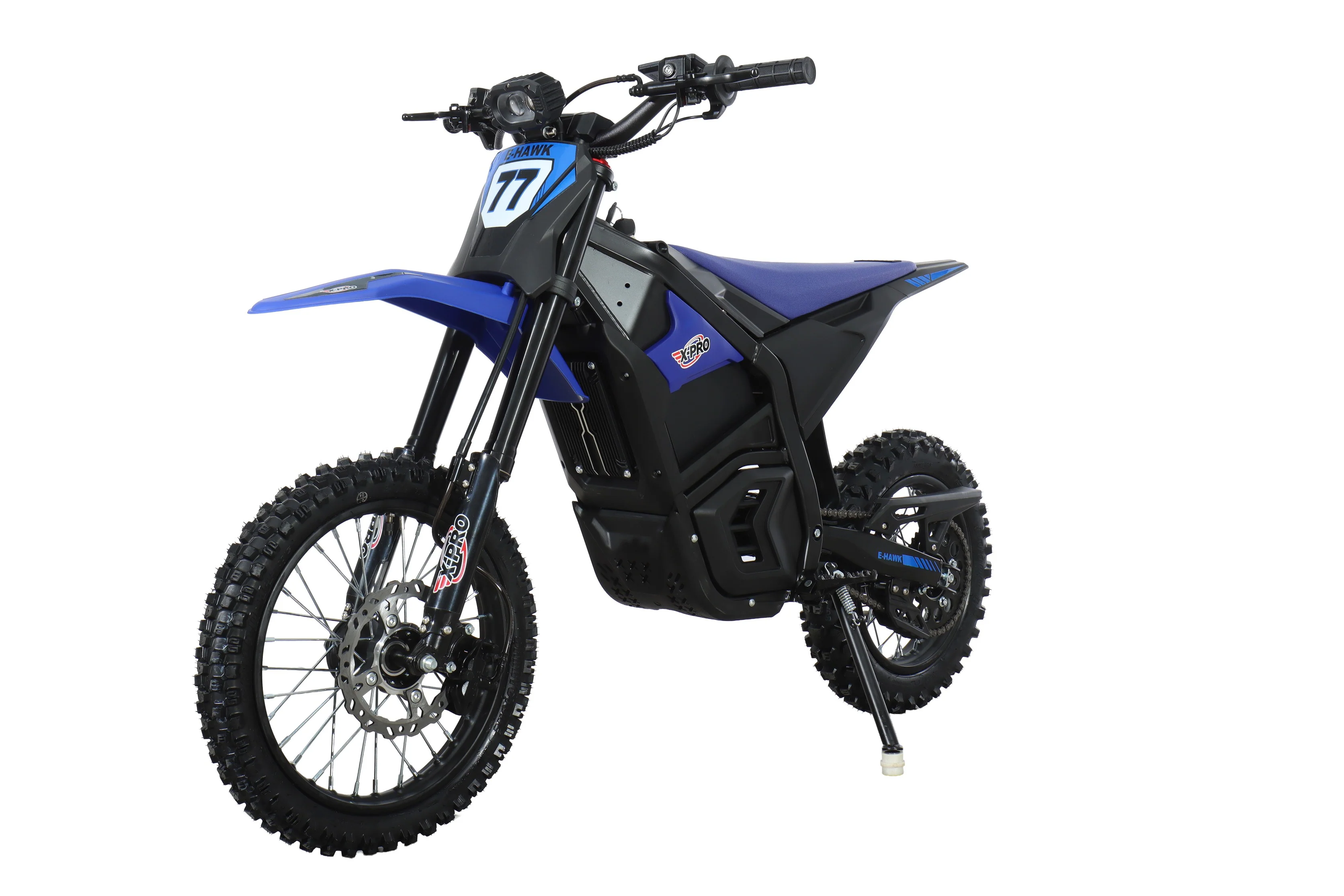 Free Shipping! X-PRO E-HAWK Electric Dirt Bike — 3500W Peak Mid-Drive Gearbox, 48V 23.5Ah, Up to 42+ MPH - Image 11