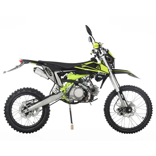 Free Shipping! X-PRO Hawk 125cc Dirt Bike with All Lights and 4-speed Manual Transmission! Electric/Kick Start, Big 19in/16in Tires! Zongshen Brand Engine! - Image 10
