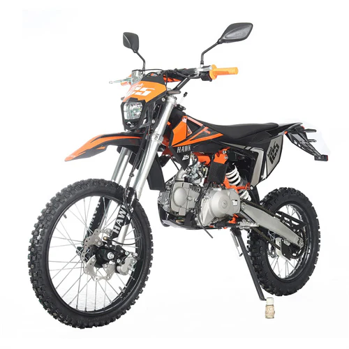 Free Shipping! X-PRO Hawk 125cc Dirt Bike with All Lights and 4-speed Manual Transmission! Electric/Kick Start, Big 19in/16in Tires! Zongshen Brand Engine! - Image 13