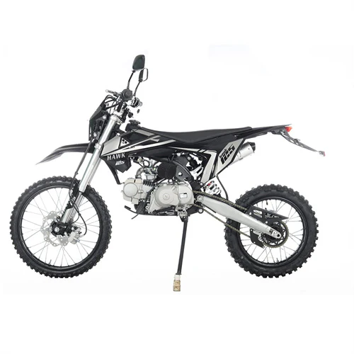 Free Shipping! X-PRO Hawk 125cc Dirt Bike with All Lights and 4-speed Manual Transmission! Electric/Kick Start, Big 19in/16in Tires! Zongshen Brand Engine! - Image 4