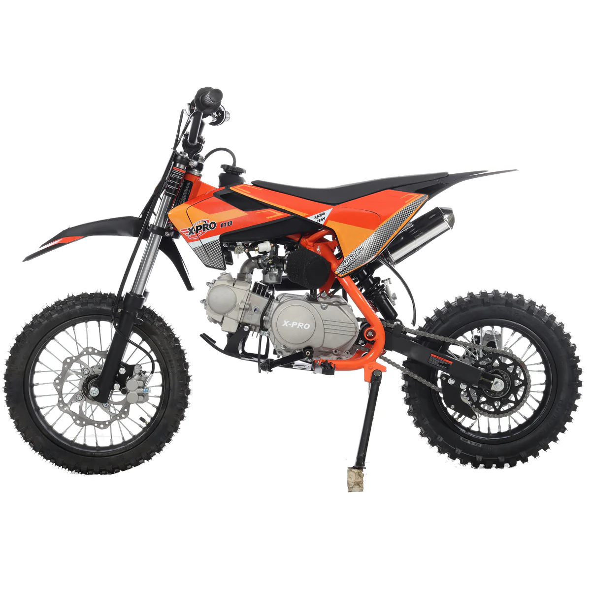 Free Shipping! X-PRO X29 110cc K013 Dirt Bike with Automatic Transmission, Electric Start, Big 14in/12in Tires! Cradle Type Steel Tube Frame! - Image 17