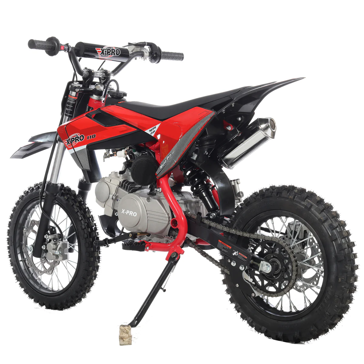 Free Shipping! X-PRO X29 110cc K013 Dirt Bike with Automatic Transmission, Electric Start, Big 14in/12in Tires! Cradle Type Steel Tube Frame! - Image 18