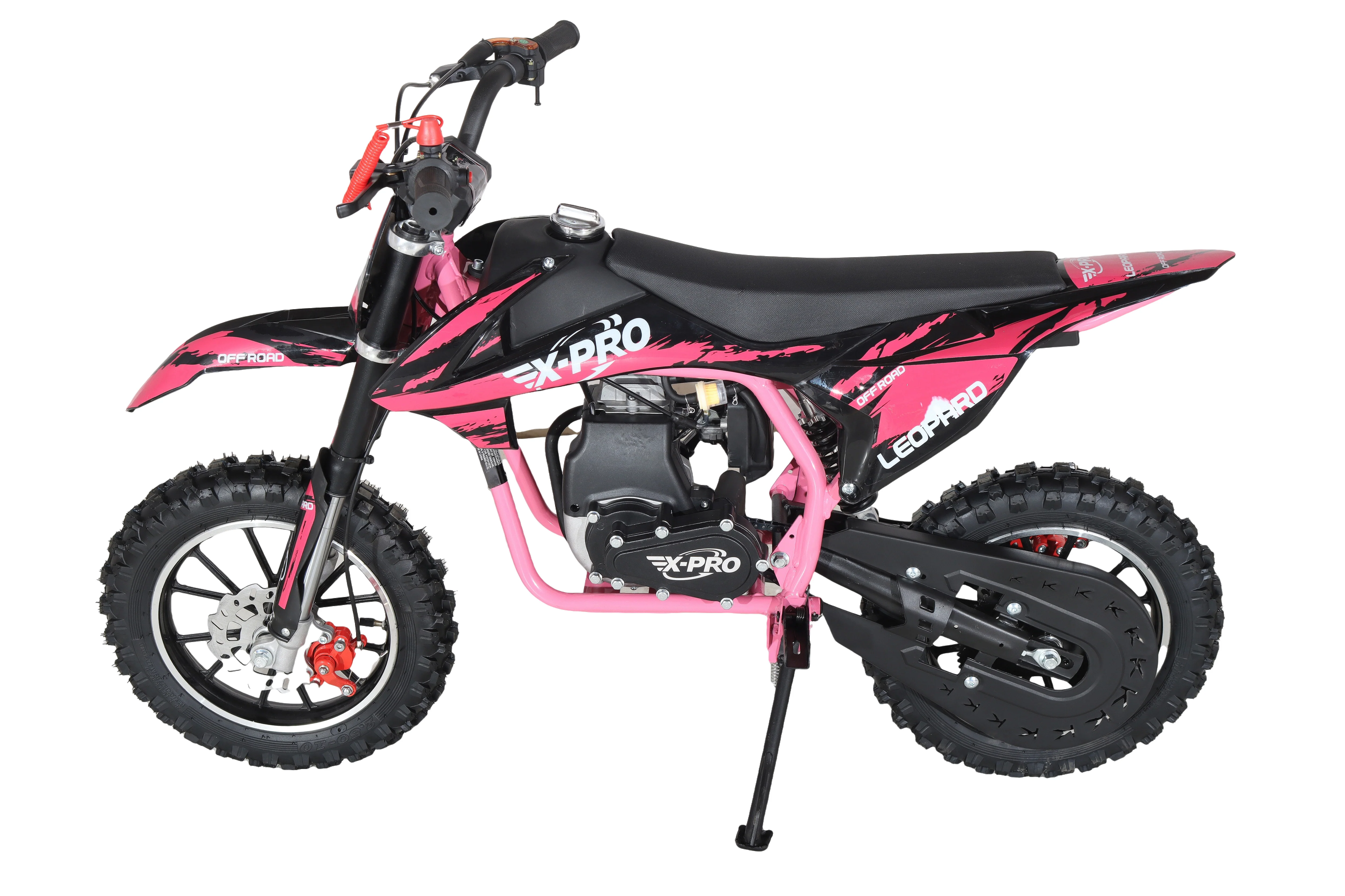 Free Shipping!X-PRO Leopard Mini Dirt Bike, Gas Power 4 Stroke Dirt Bike! 40CC Pit Bike, Pull Start, 10" Wheels! - Image 15