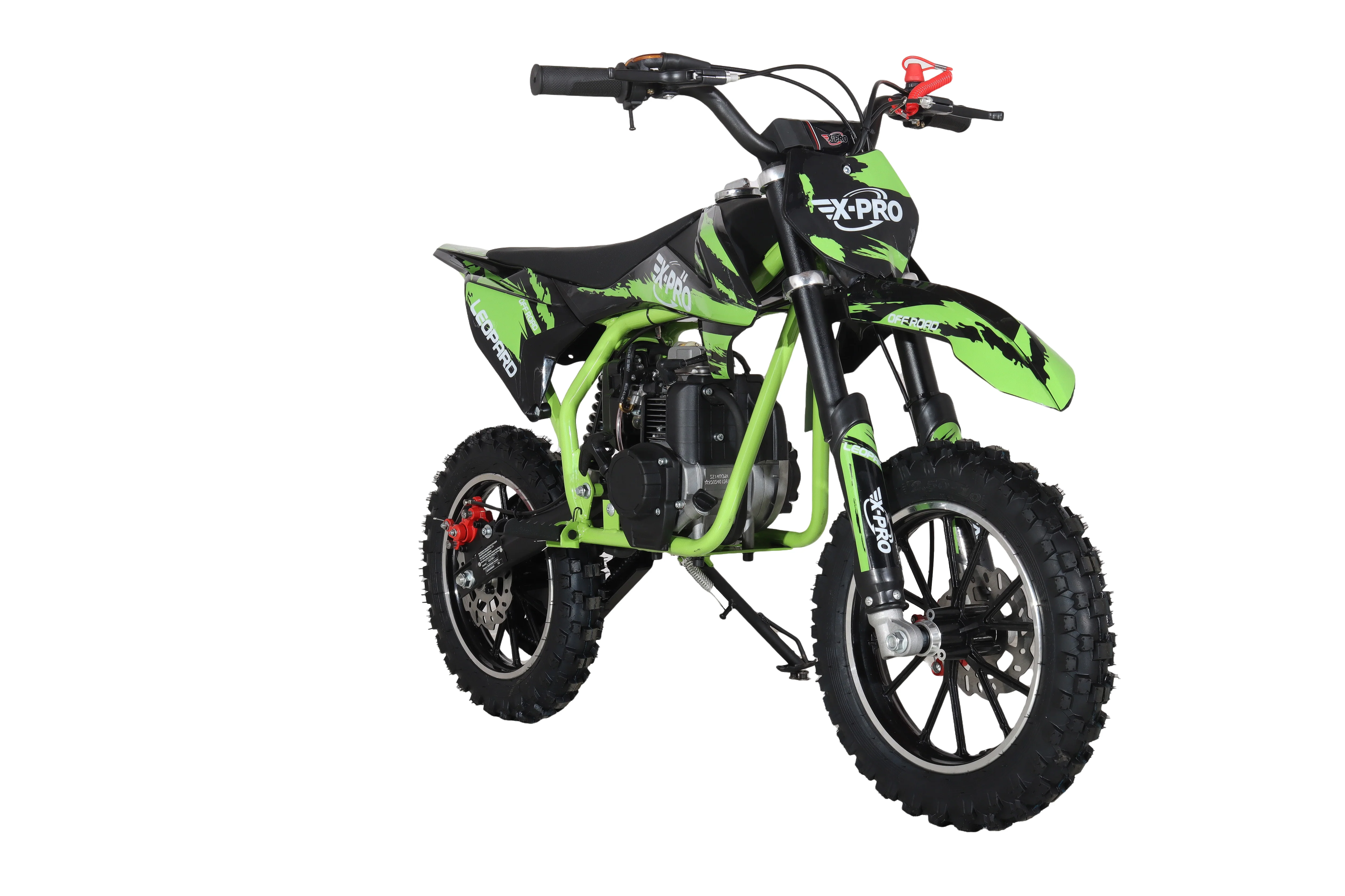 Free Shipping!X-PRO Leopard Mini Dirt Bike, Gas Power 4 Stroke Dirt Bike! 40CC Pit Bike, Pull Start, 10" Wheels! - Image 18