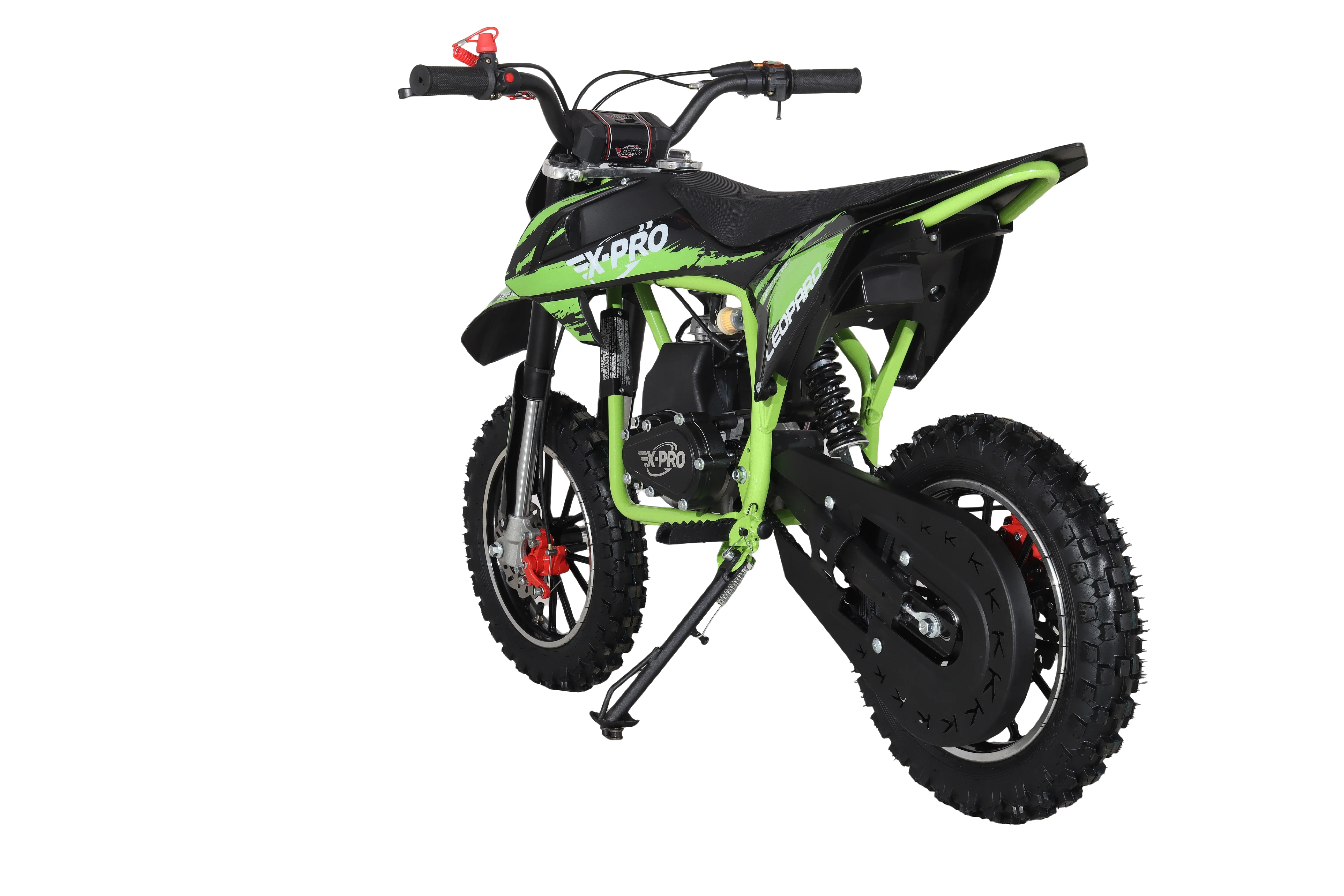 Free Shipping!X-PRO Leopard Mini Dirt Bike, Gas Power 4 Stroke Dirt Bike! 40CC Pit Bike, Pull Start, 10" Wheels! - Image 21
