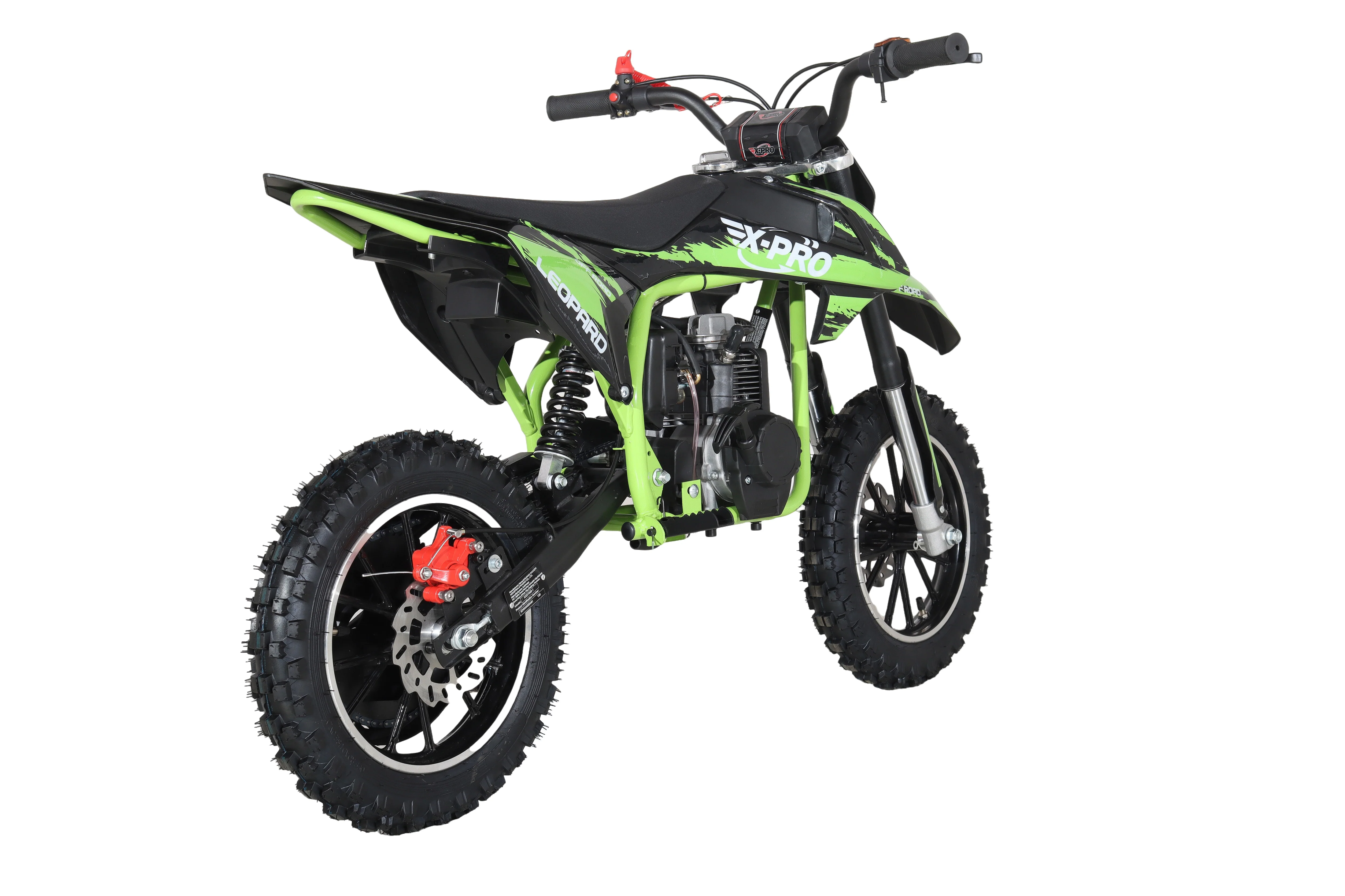 Free Shipping!X-PRO Leopard Mini Dirt Bike, Gas Power 4 Stroke Dirt Bike! 40CC Pit Bike, Pull Start, 10" Wheels! - Image 22