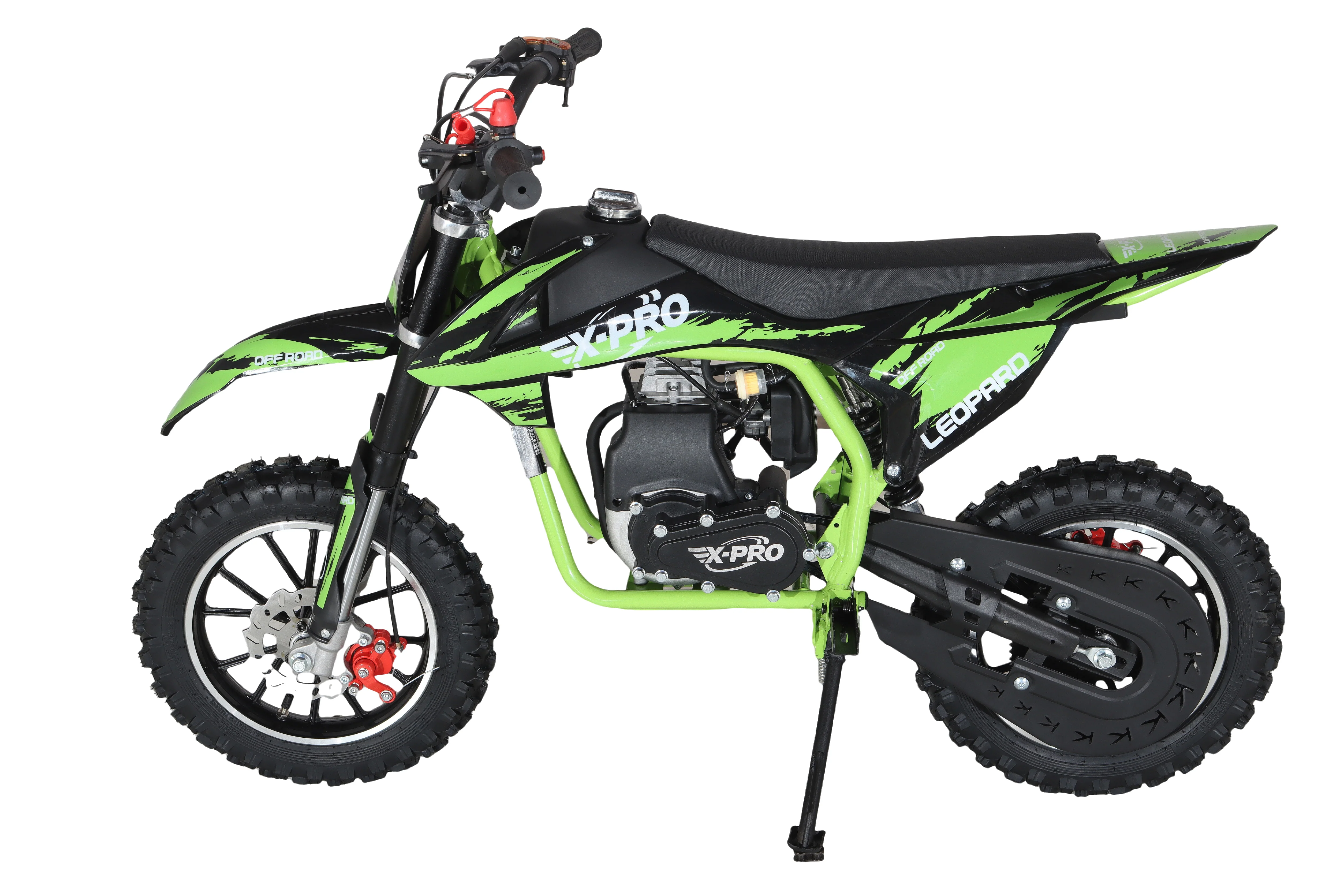 Free Shipping!X-PRO Leopard Mini Dirt Bike, Gas Power 4 Stroke Dirt Bike! 40CC Pit Bike, Pull Start, 10" Wheels! - Image 23