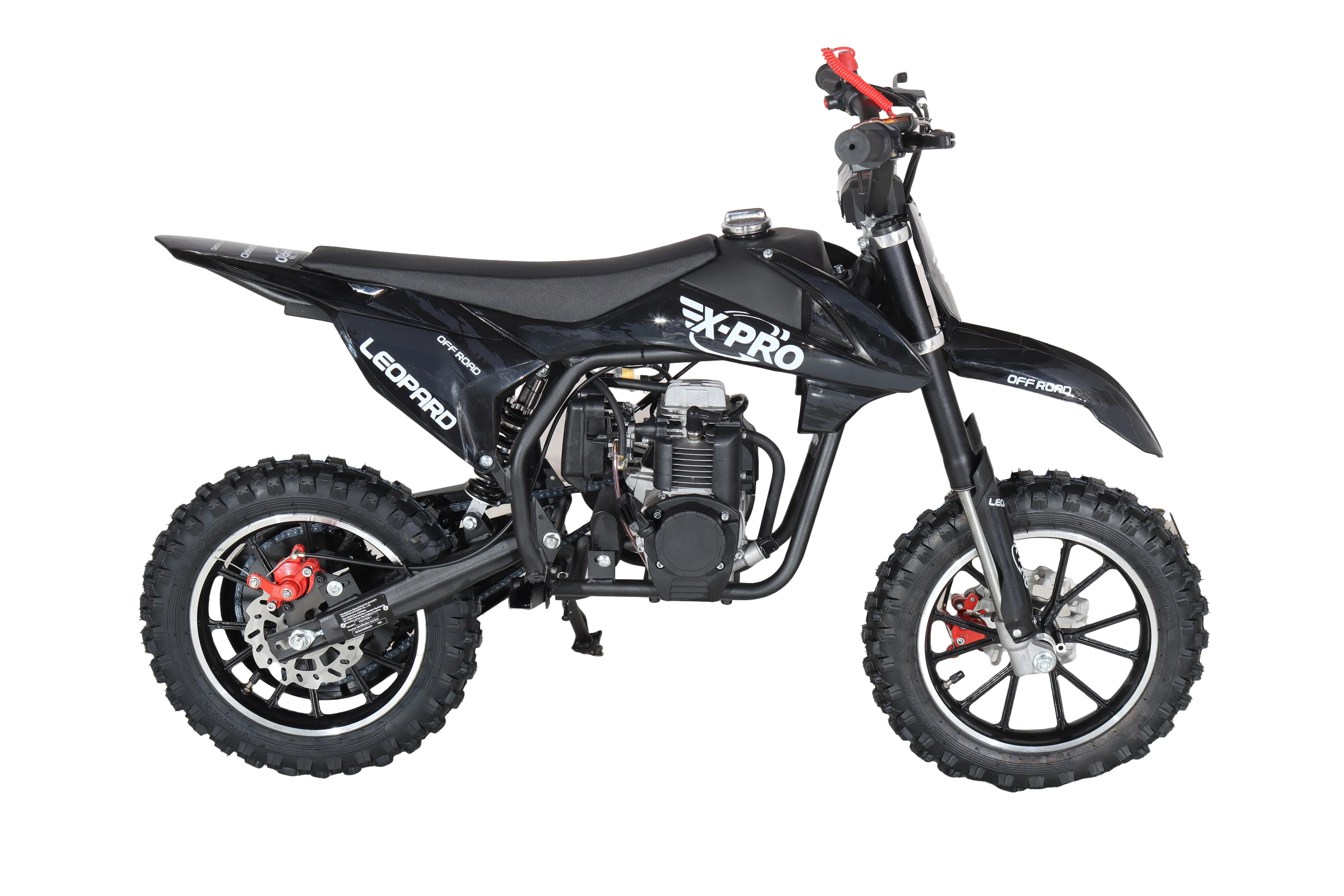 Free Shipping!X-PRO Leopard Mini Dirt Bike, Gas Power 4 Stroke Dirt Bike! 40CC Pit Bike, Pull Start, 10" Wheels! - Image 27