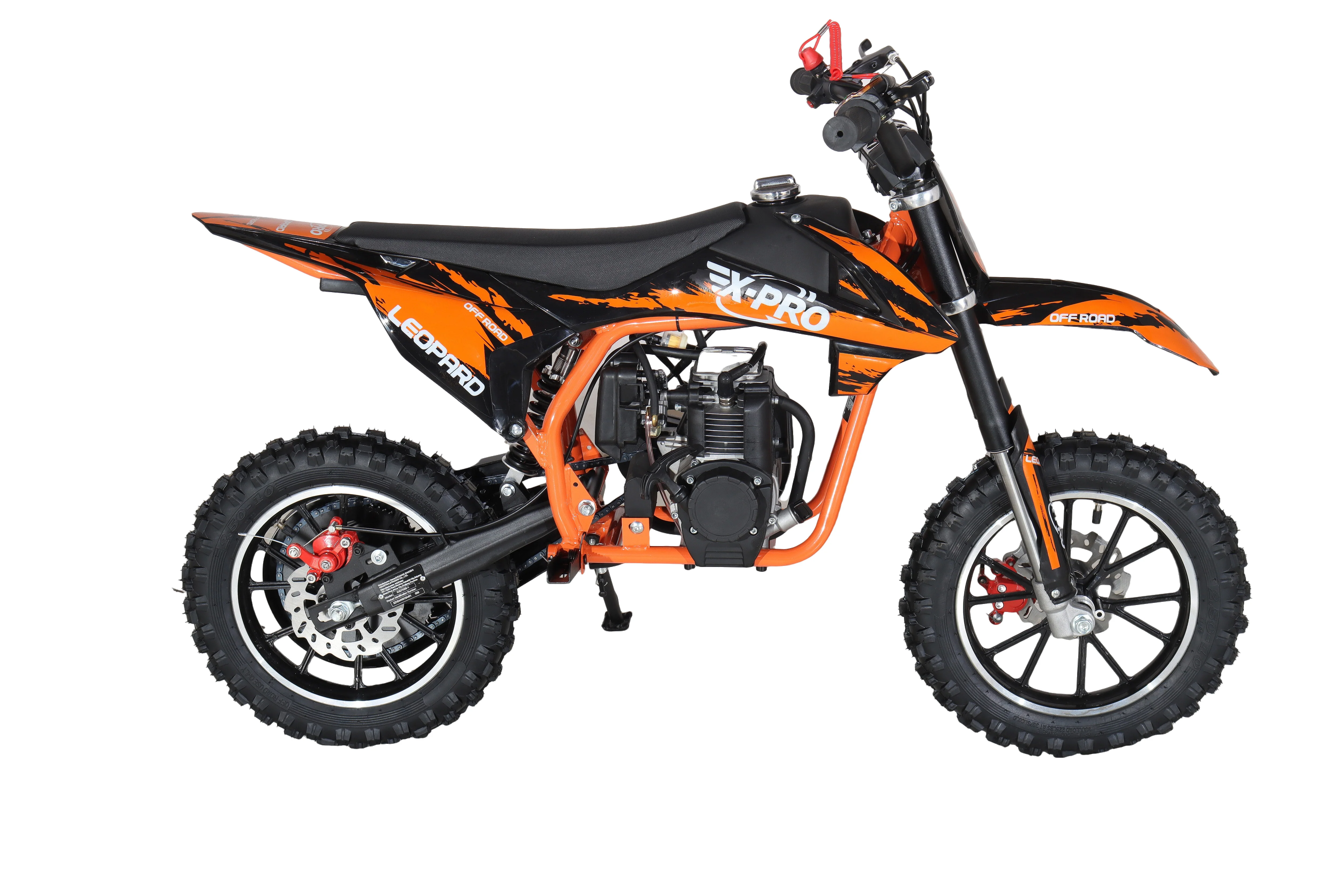 Free Shipping!X-PRO Leopard Mini Dirt Bike, Gas Power 4 Stroke Dirt Bike! 40CC Pit Bike, Pull Start, 10" Wheels! - Image 43