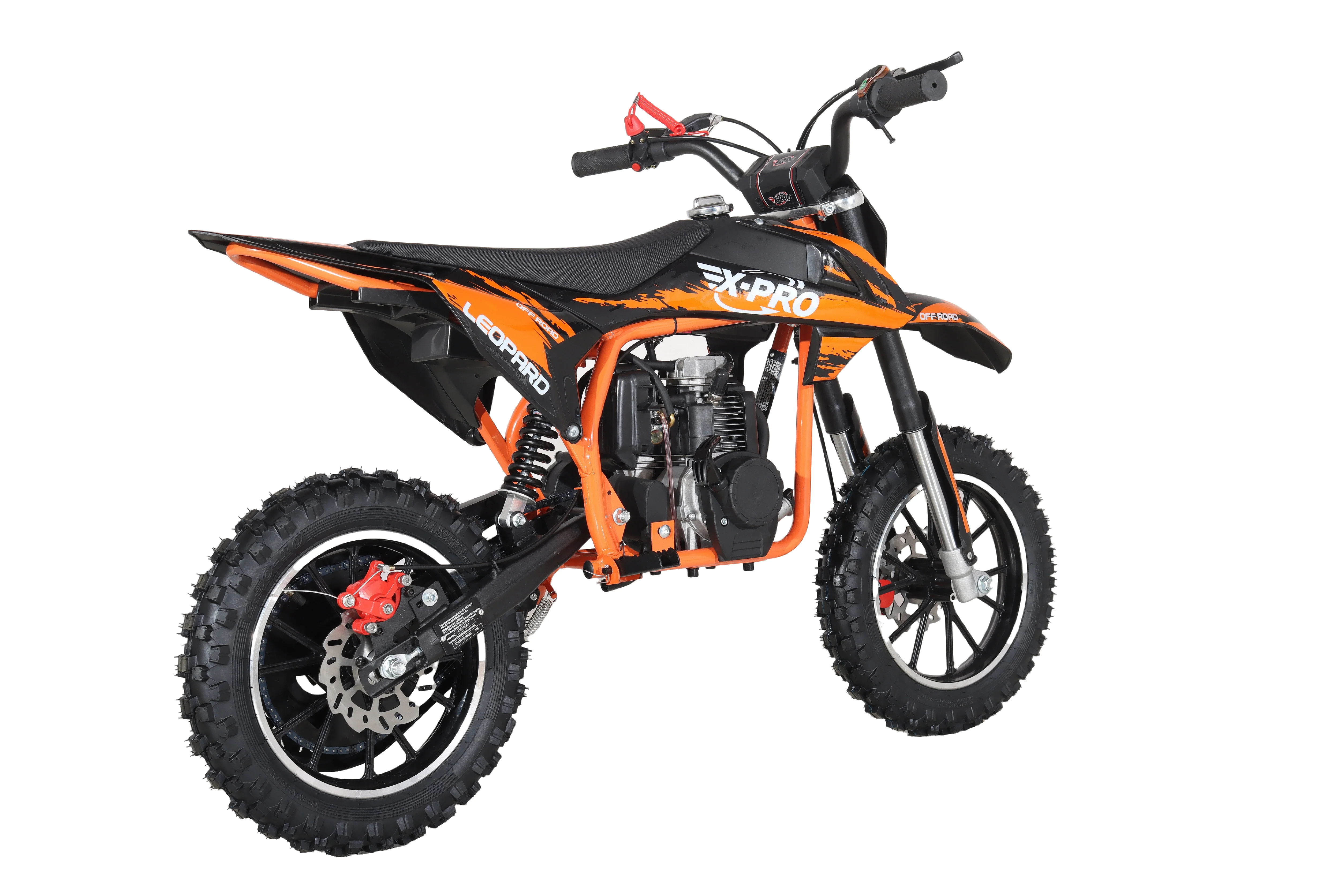 Free Shipping!X-PRO Leopard Mini Dirt Bike, Gas Power 4 Stroke Dirt Bike! 40CC Pit Bike, Pull Start, 10" Wheels! - Image 44