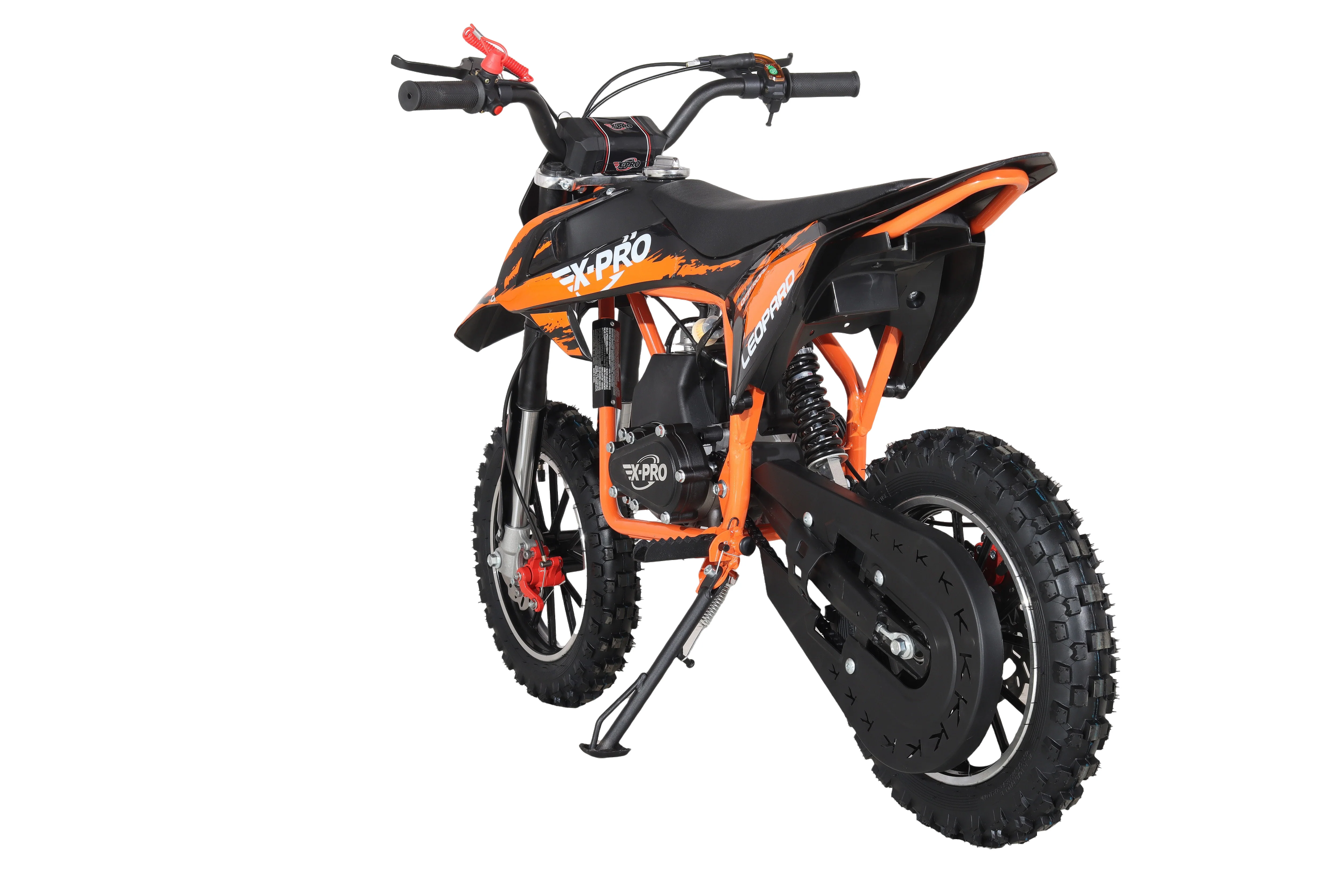 Free Shipping!X-PRO Leopard Mini Dirt Bike, Gas Power 4 Stroke Dirt Bike! 40CC Pit Bike, Pull Start, 10" Wheels! - Image 46