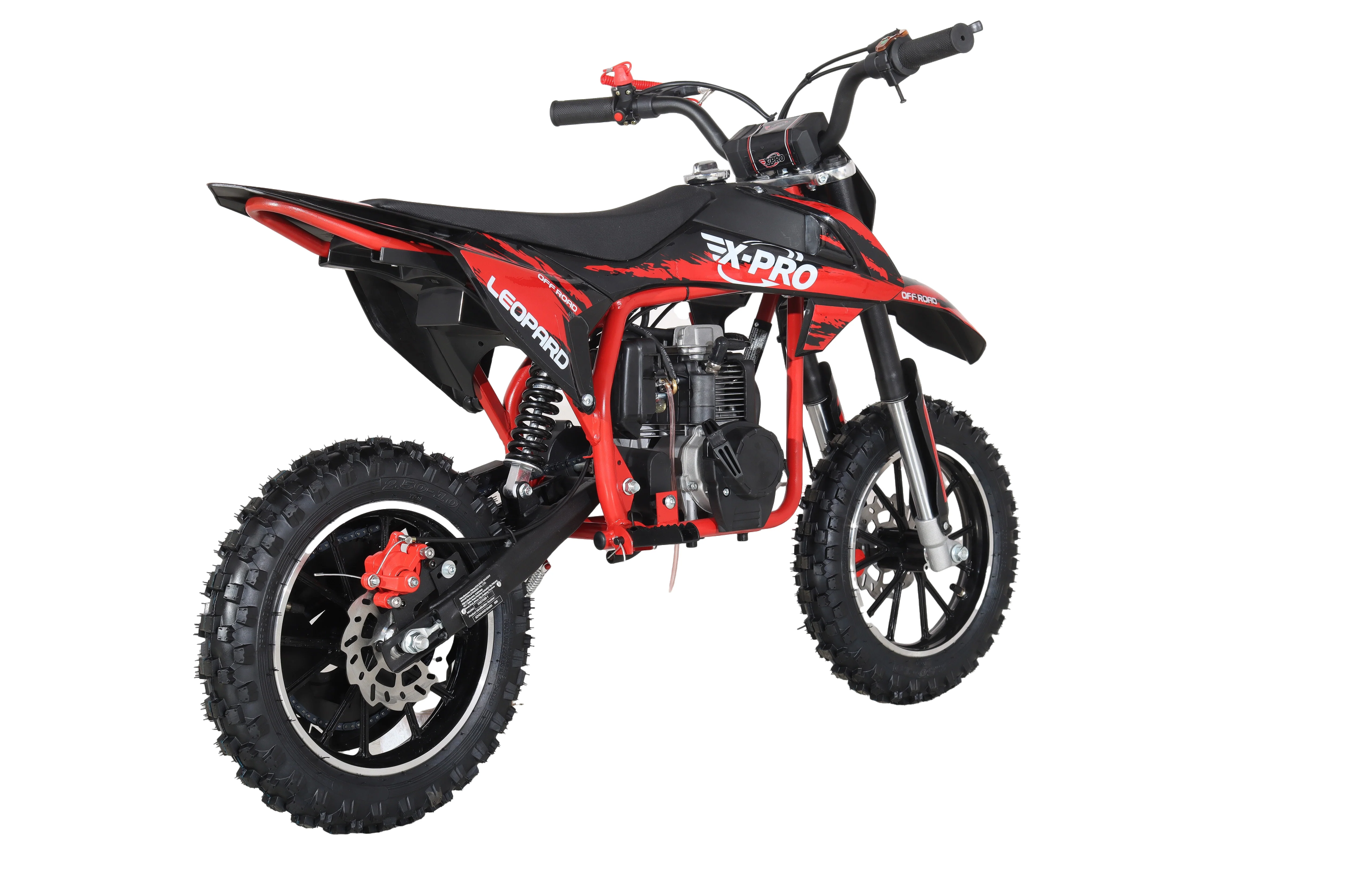 Free Shipping!X-PRO Leopard Mini Dirt Bike, Gas Power 4 Stroke Dirt Bike! 40CC Pit Bike, Pull Start, 10" Wheels! - Image 5