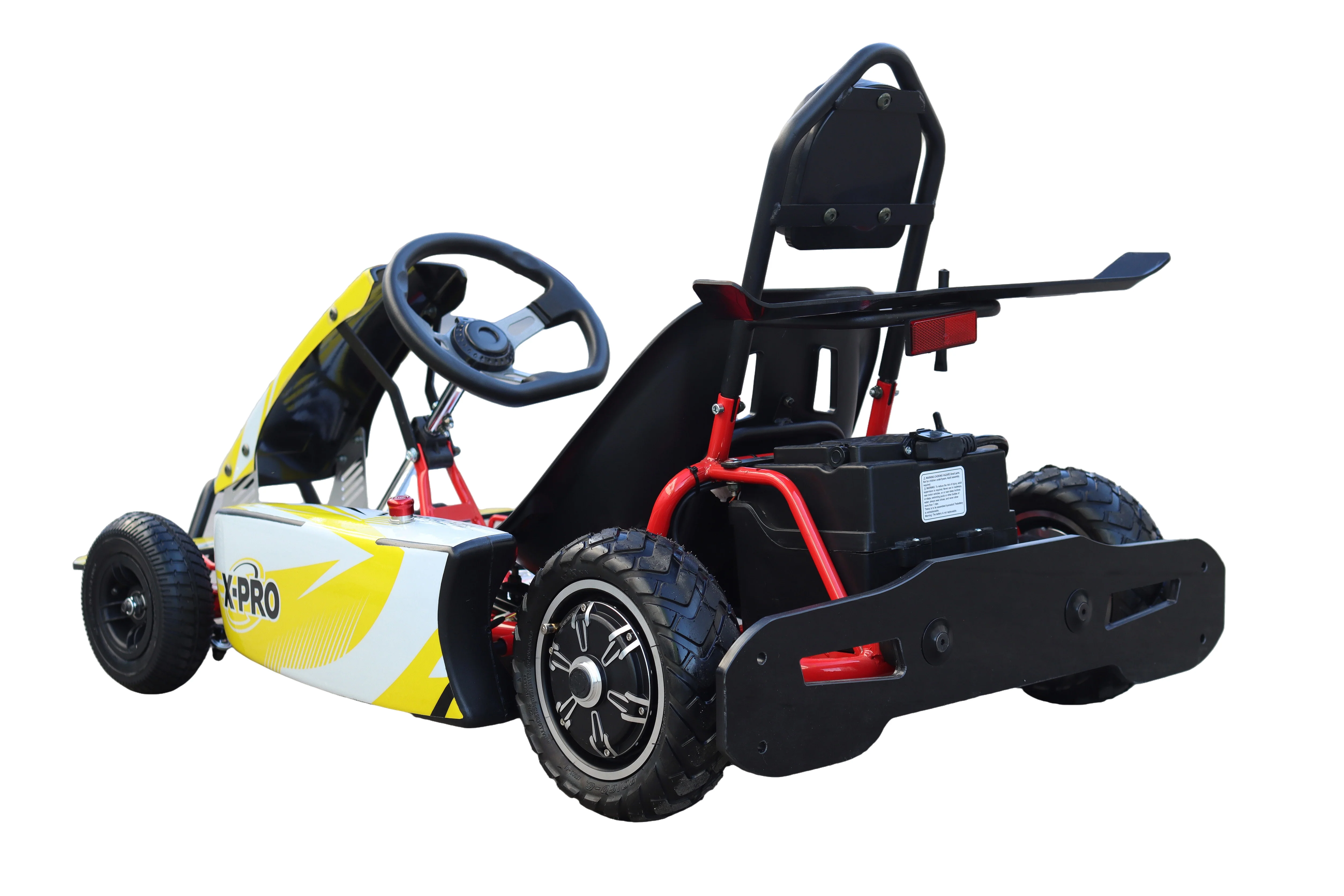 Free Shipping! X-PRO Rambler 700W 350W*2 Kids Electric Go Kart with Reverse and Disc Brake! 6in Tires! - Image 23
