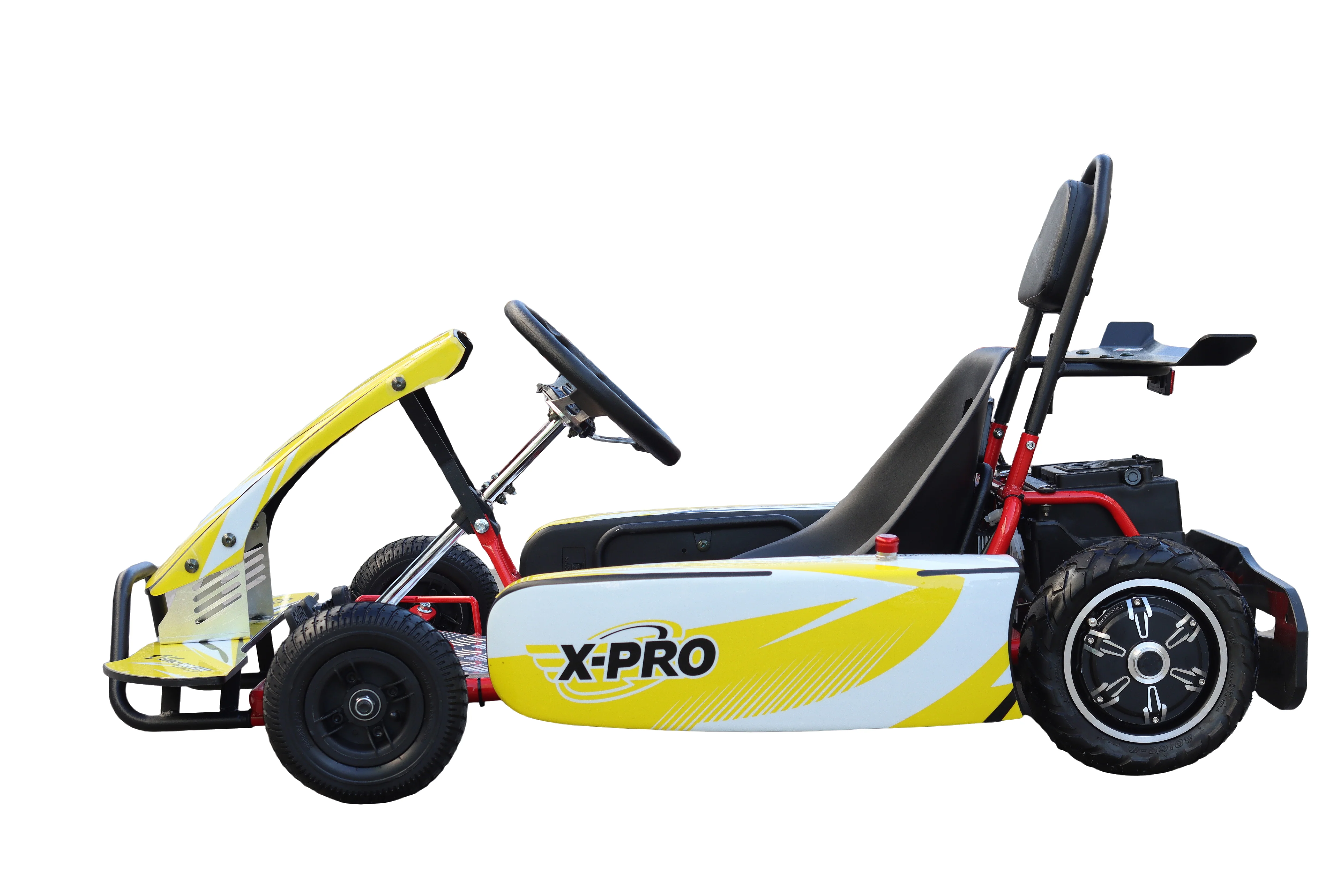 Free Shipping! X-PRO Rambler 700W 350W*2 Kids Electric Go Kart with Reverse and Disc Brake! 6in Tires! - Image 24