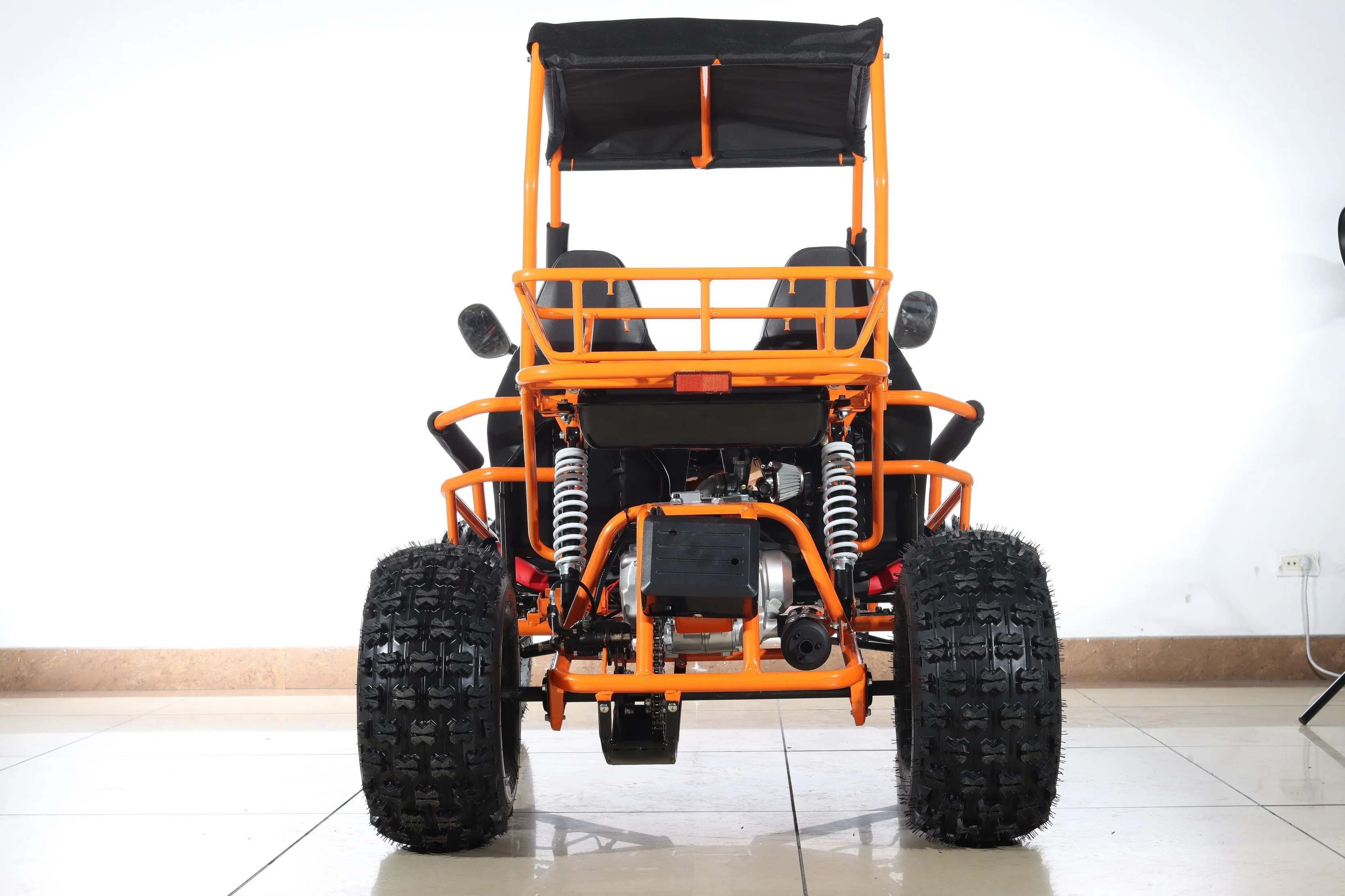 Free shipping! X-PRO Rover 125cc Go Kart with 3-Speed Semi-Automatic Transmission w/Reverse, LED Headlights, Big 19in/18in Wheels! - Image 14