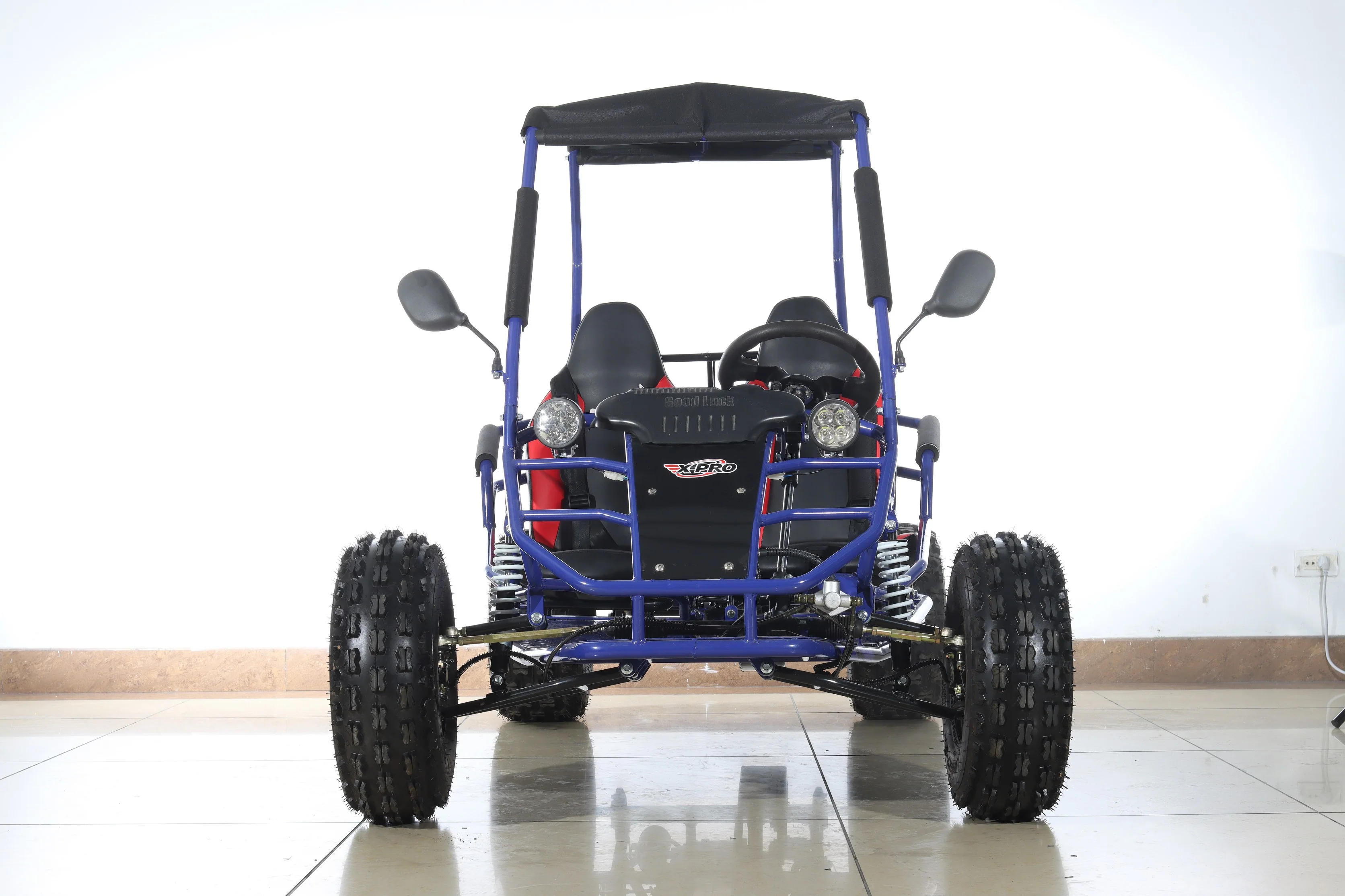 Free shipping! X-PRO Rover 125cc Go Kart with 3-Speed Semi-Automatic Transmission w/Reverse, LED Headlights, Big 19in/18in Wheels! - Image 18