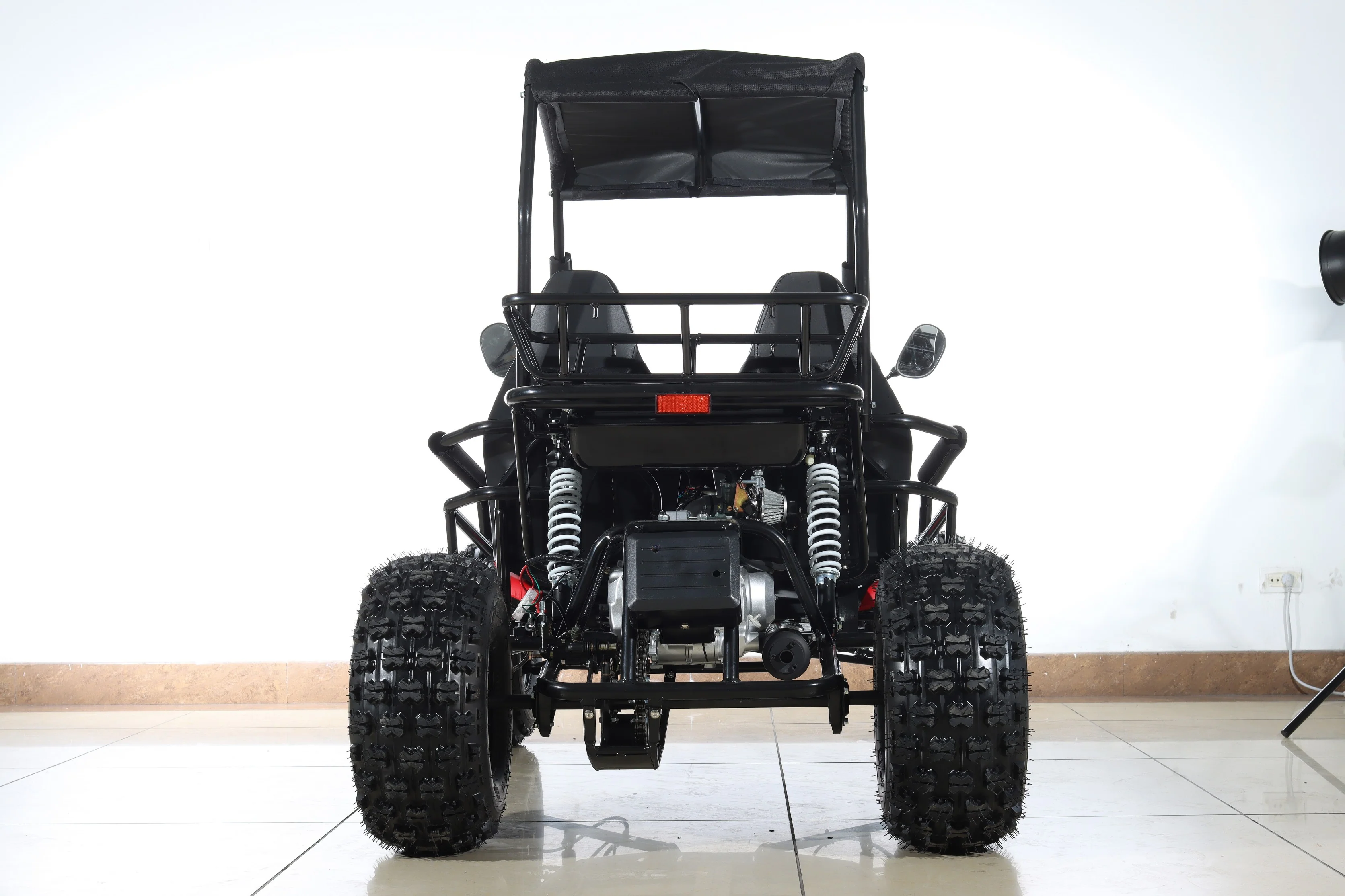 Free shipping! X-PRO Rover 125cc Go Kart with 3-Speed Semi-Automatic Transmission w/Reverse, LED Headlights, Big 19in/18in Wheels! - Image 30