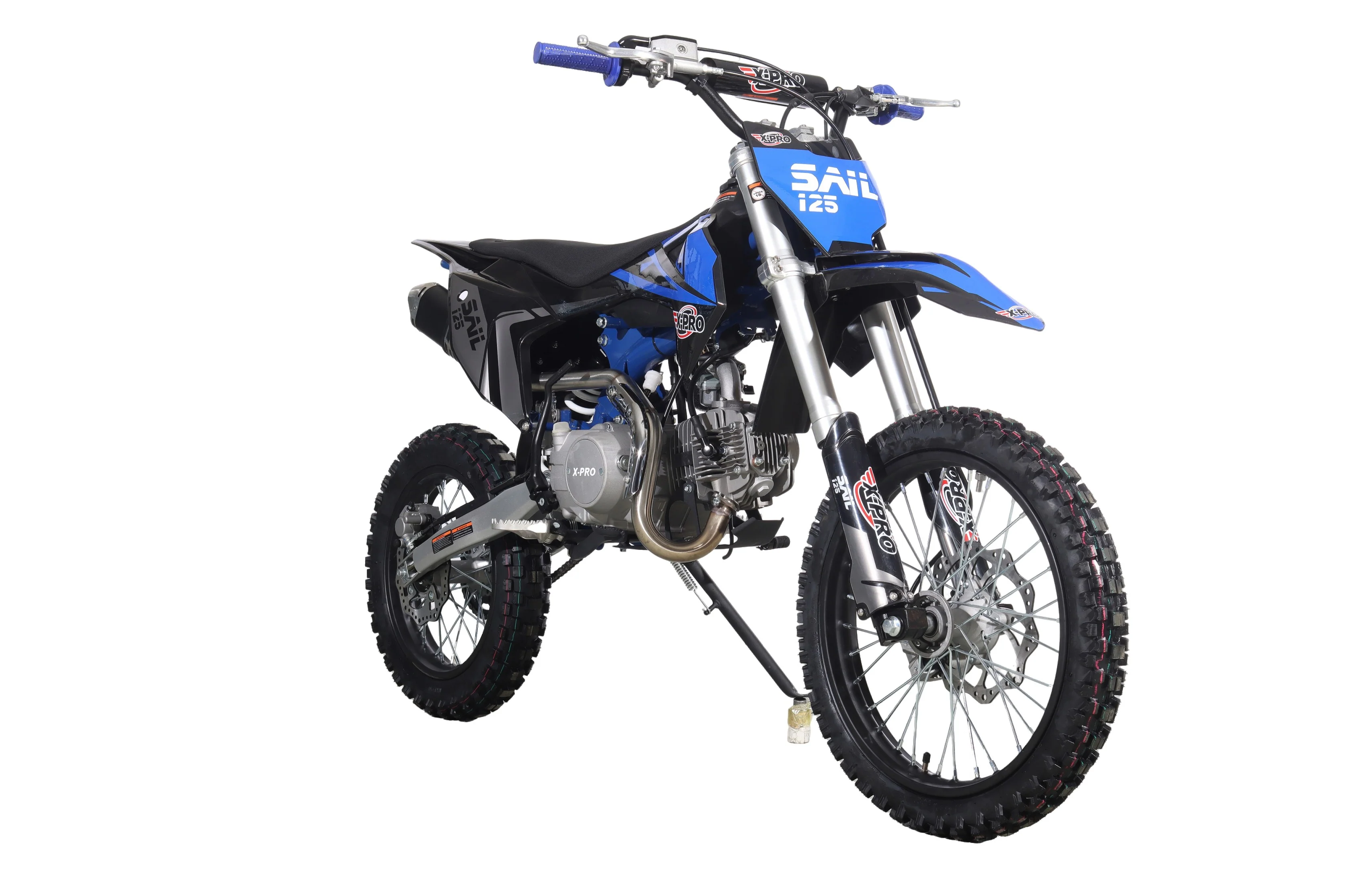 Free Shipping! X-PRO Sail 125 125cc Dirt Bike with 4-speed Manual Transmission! Kick Start, Big 17in/14in Tires! Zongshen Brand Engine! - Image 11