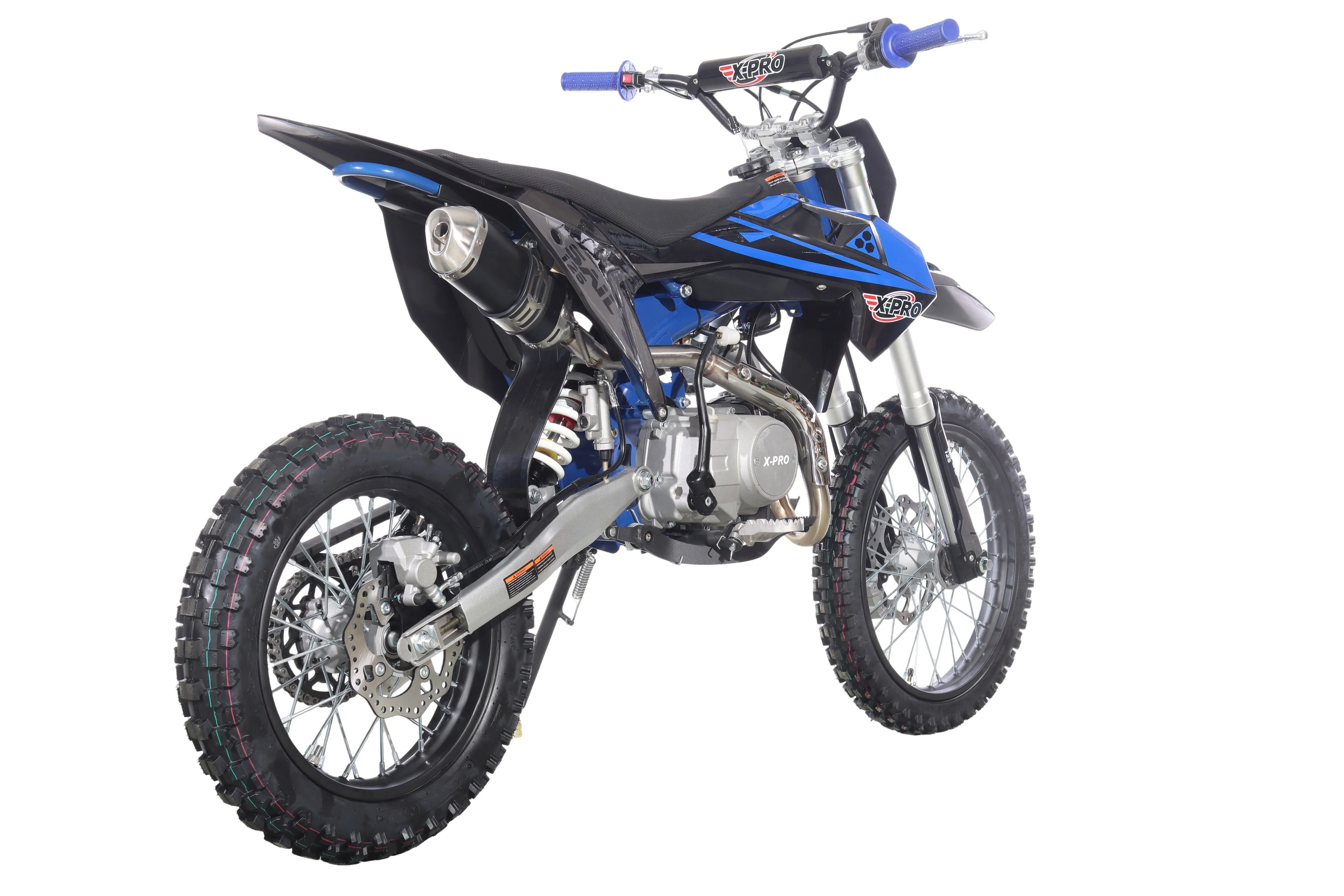 Free Shipping! X-PRO Sail 125 125cc Dirt Bike with 4-speed Manual Transmission! Kick Start, Big 17in/14in Tires! Zongshen Brand Engine! - Image 13