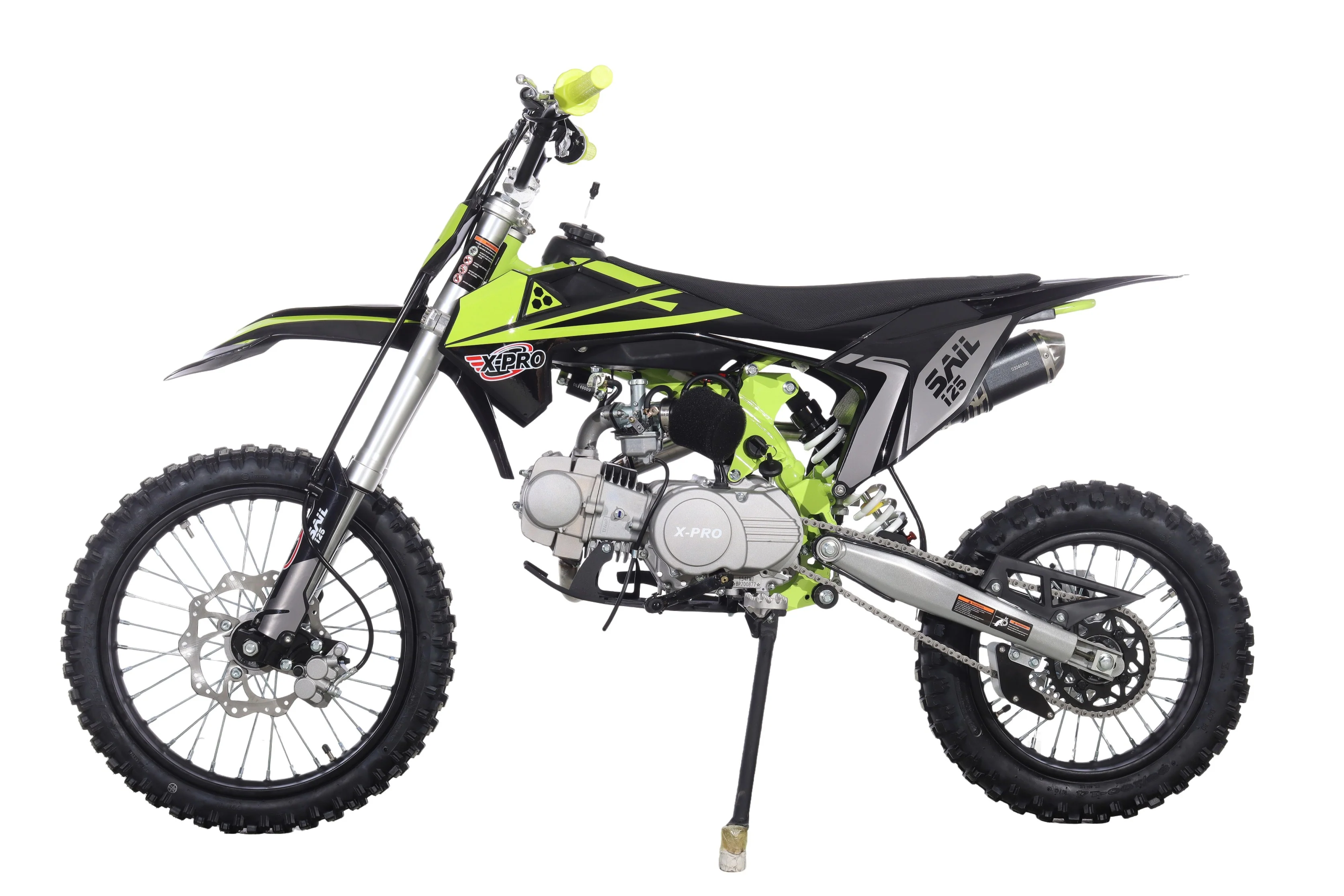 Free Shipping! X-PRO Sail 125 125cc Dirt Bike with 4-speed Manual Transmission! Kick Start, Big 17in/14in Tires! Zongshen Brand Engine! - Image 24