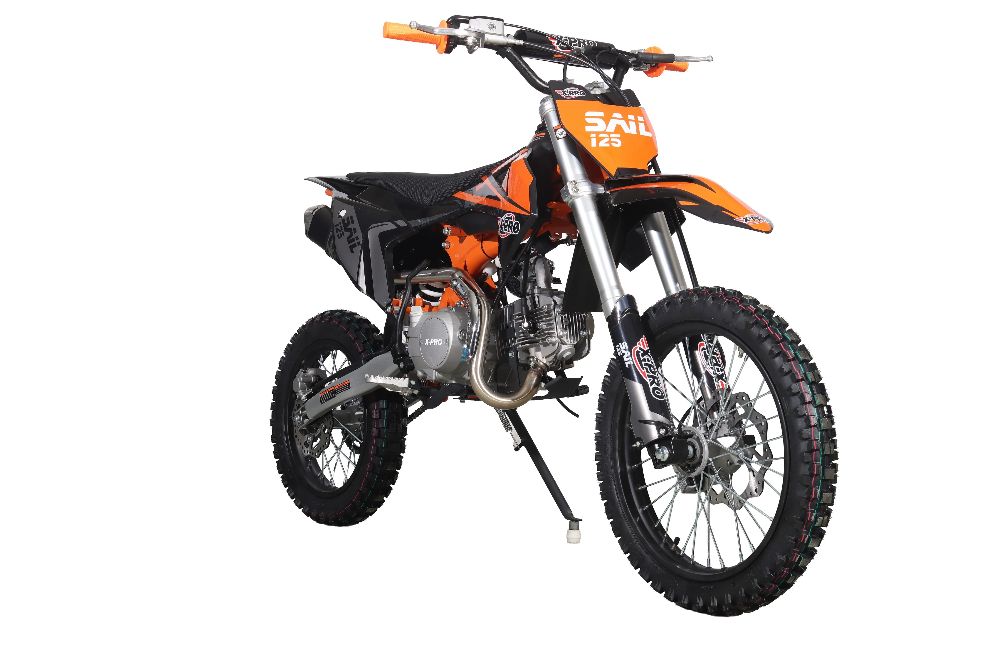 Free Shipping! X-PRO Sail 125 125cc Dirt Bike with 4-speed Manual Transmission! Kick Start, Big 17in/14in Tires! Zongshen Brand Engine! - Image 27