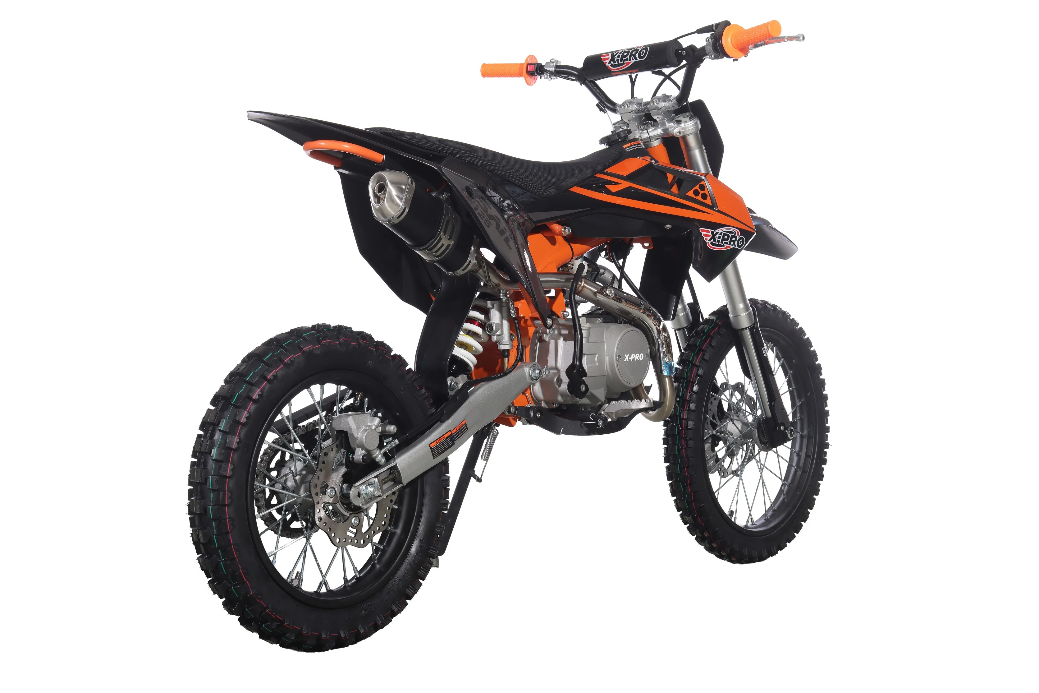 Free Shipping! X-PRO Sail 125 125cc Dirt Bike with 4-speed Manual Transmission! Kick Start, Big 17in/14in Tires! Zongshen Brand Engine! - Image 29