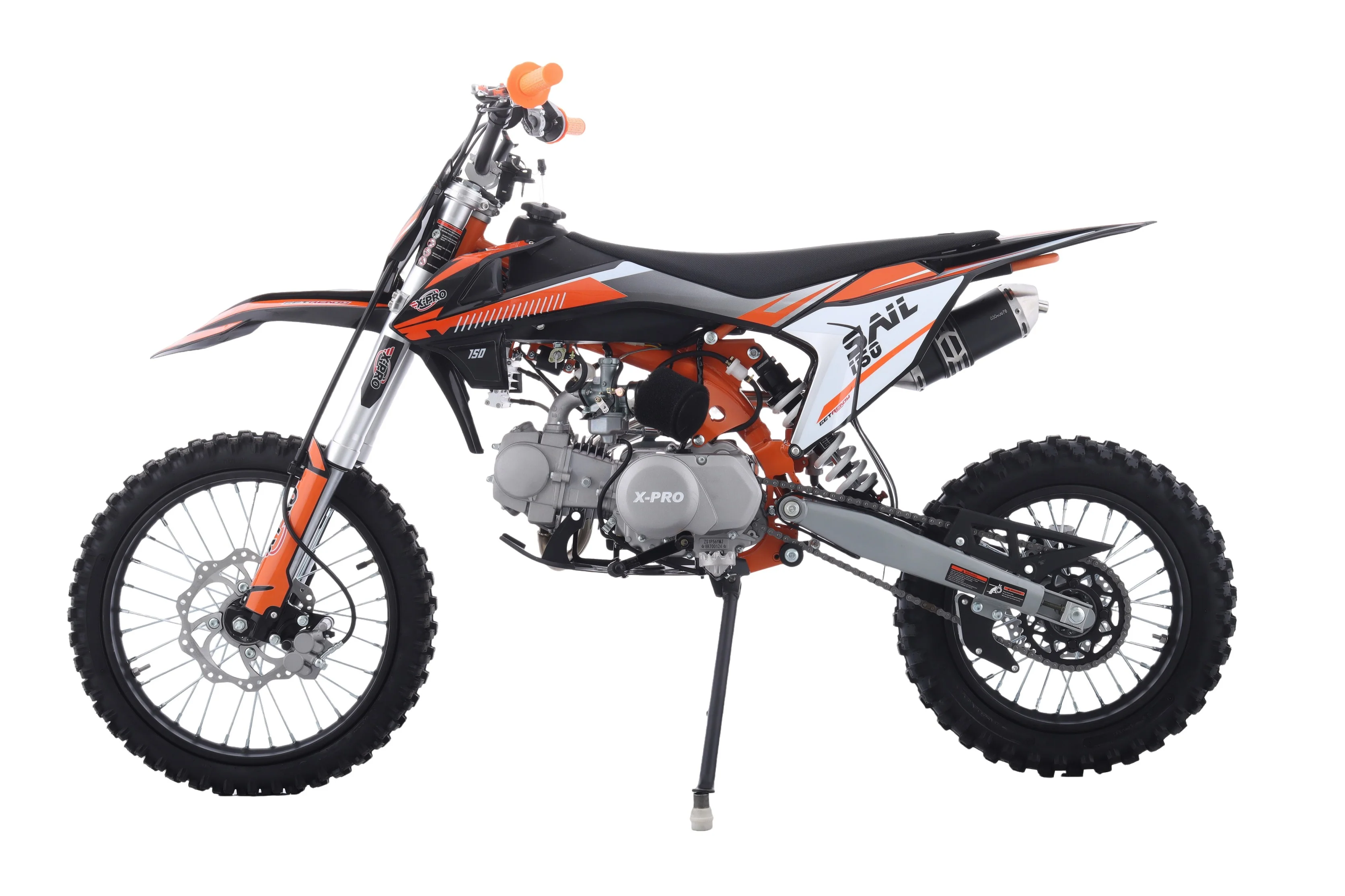 Free Shipping! X-PRO Sail 150 Dirt Bike with 4-speed Manual Transmission! Kick Start, Big 17in/14in Tires! Zongshen Brand Engine! - Image 12