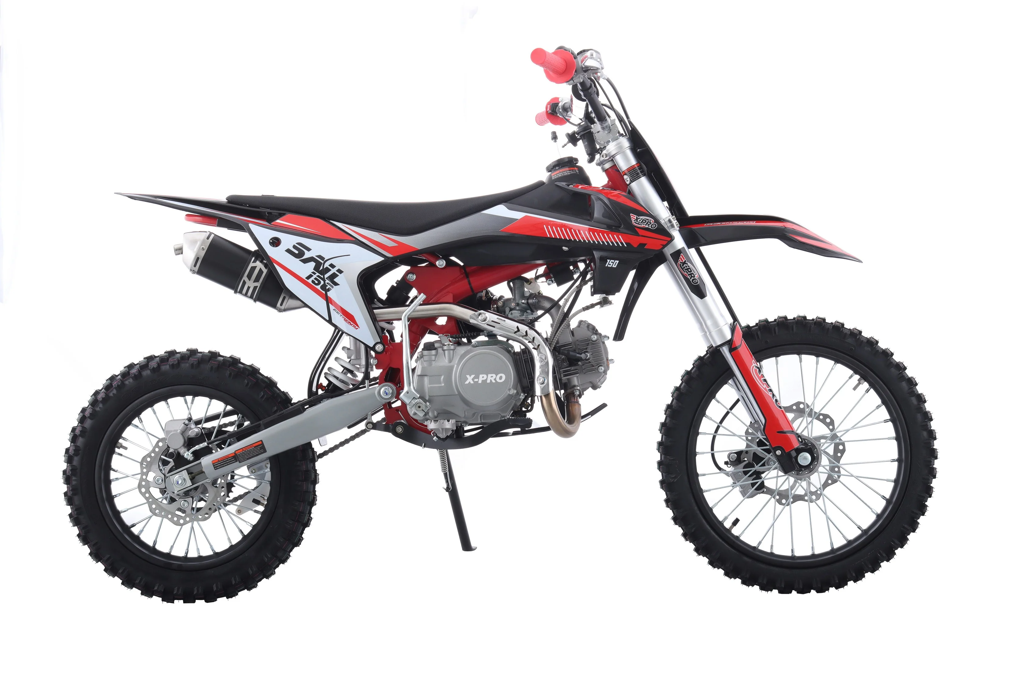Free Shipping! X-PRO Sail 150 Dirt Bike with 4-speed Manual Transmission! Kick Start, Big 17in/14in Tires! Zongshen Brand Engine! - Image 24